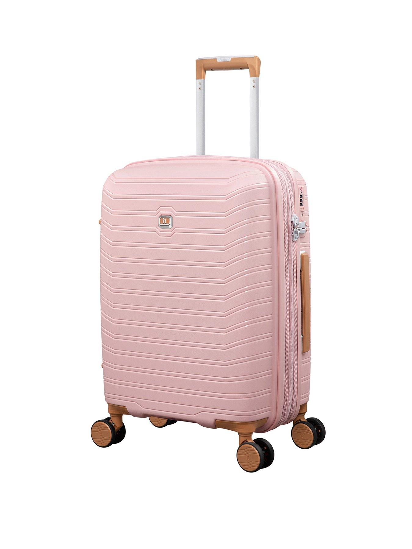 Image 1 of 7 of it Luggage Continuous Peach Whip Cabin Suitcase