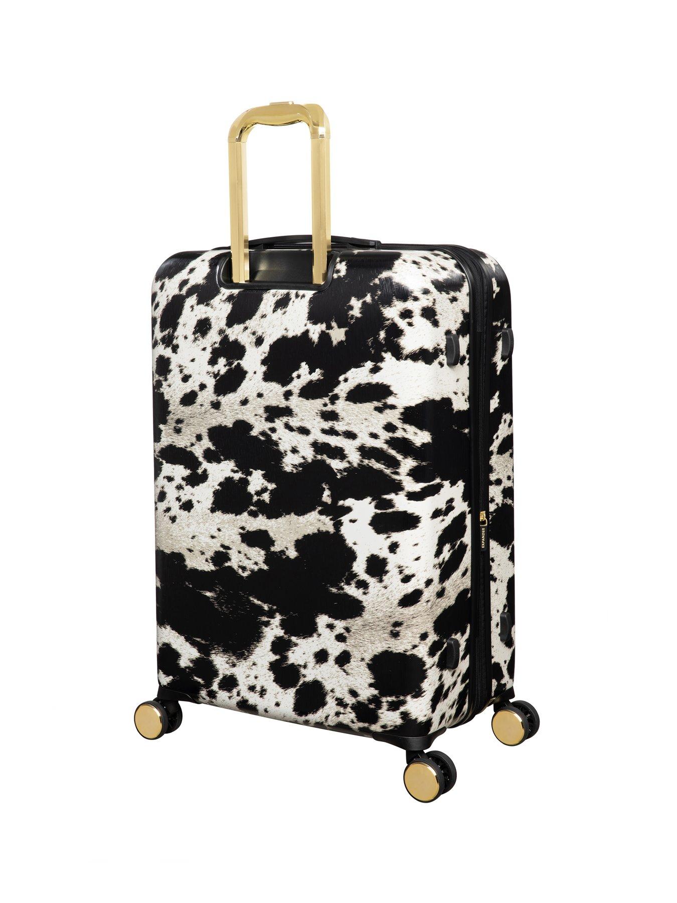 Image 3 of 7 of it Luggage Sheen Textured Cow Large Suitcase