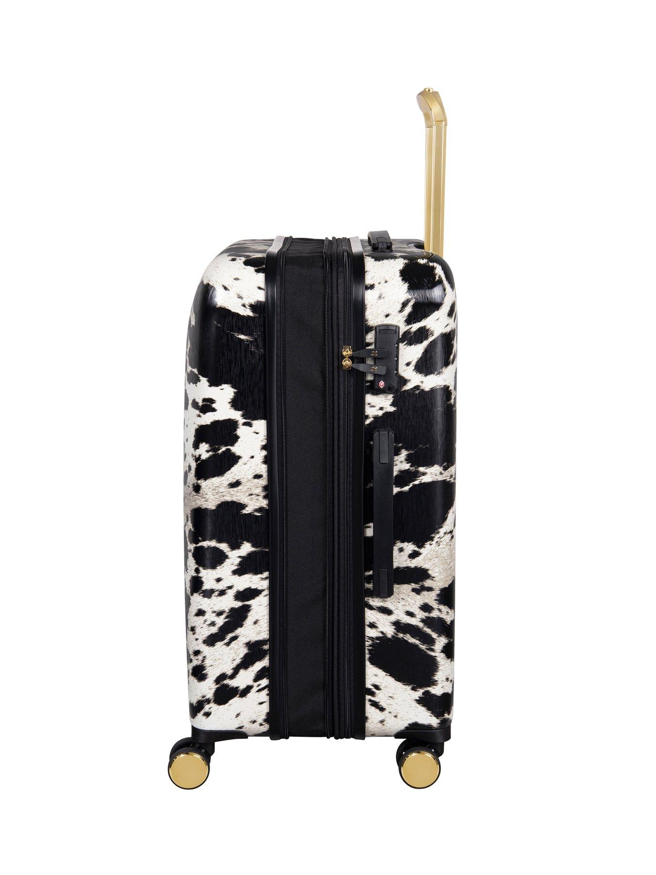 Image 4 of 7 of it Luggage Sheen Textured Cow Large Suitcase