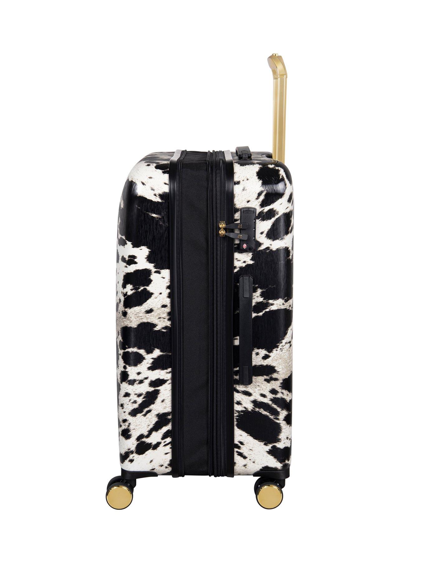 Image 4 of 7 of it Luggage Sheen Textured Cow Medium Suitcase
