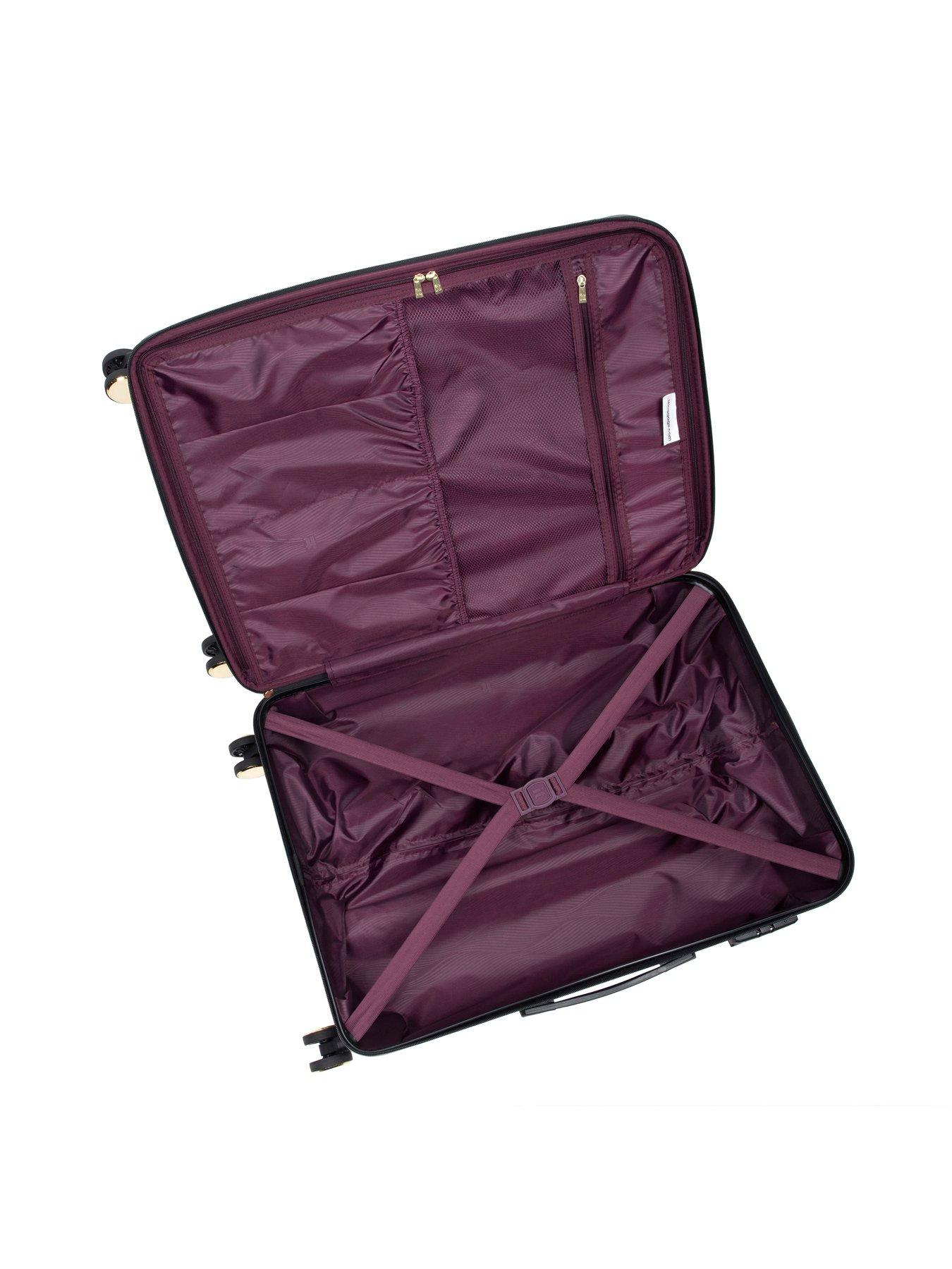 Image 7 of 7 of it Luggage Sheen Textured Cow Medium Suitcase