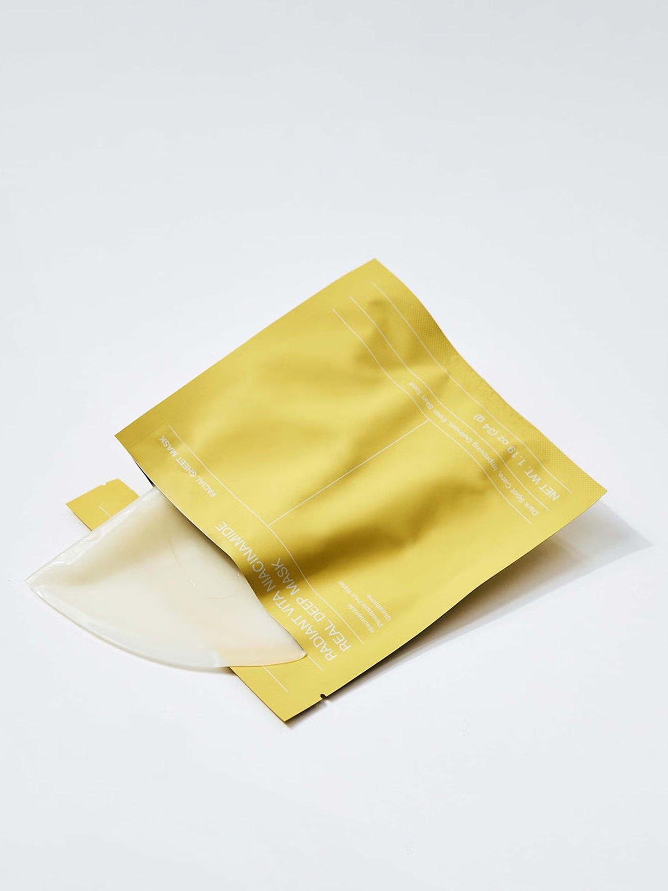 Image 2 of 4 of Biodance Radiant Vita Niacinamide Real Deep Mask (4 Pack)