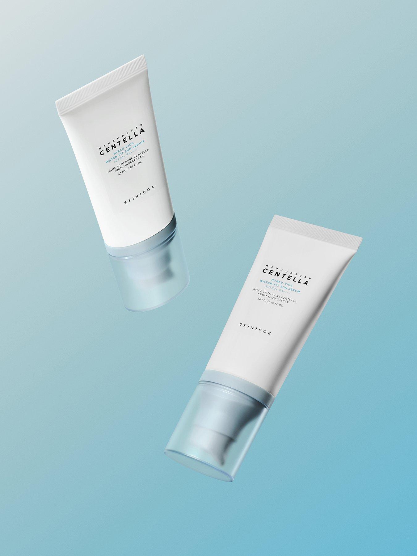 Skin1004 Madagascar Centella Hyalu-Cica Water-Fit Sun Serum SPF50+ Twin Pack 50ml x 2