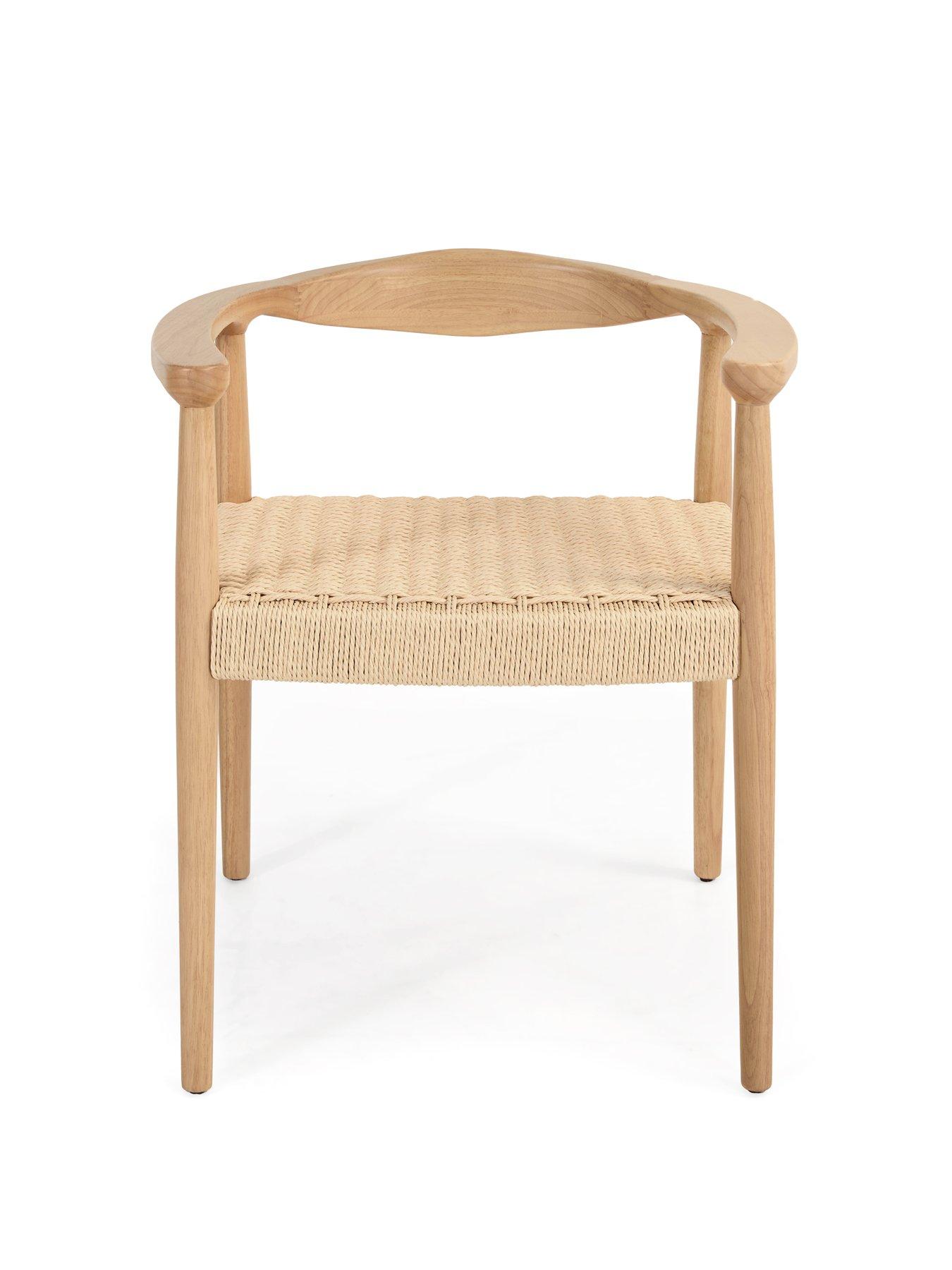 Image 3 of 7 of The Very Collection Caleb Pair Of Dining Chairs