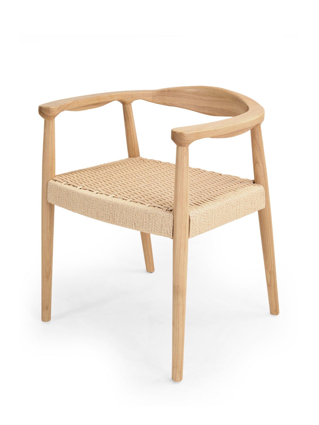 Image 4 of 7 of The Very Collection Caleb Pair Of Dining Chairs
