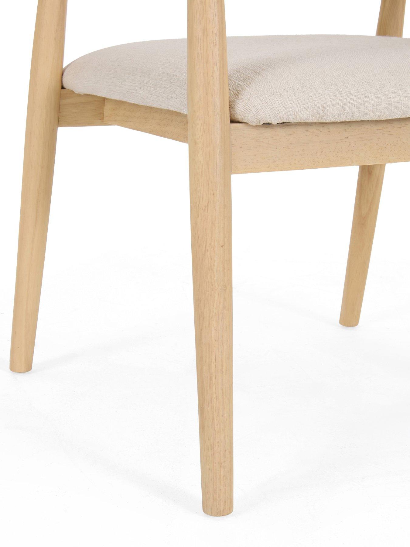 Image 4 of 5 of The Very Collection Carson Pair Of Dining Chairs