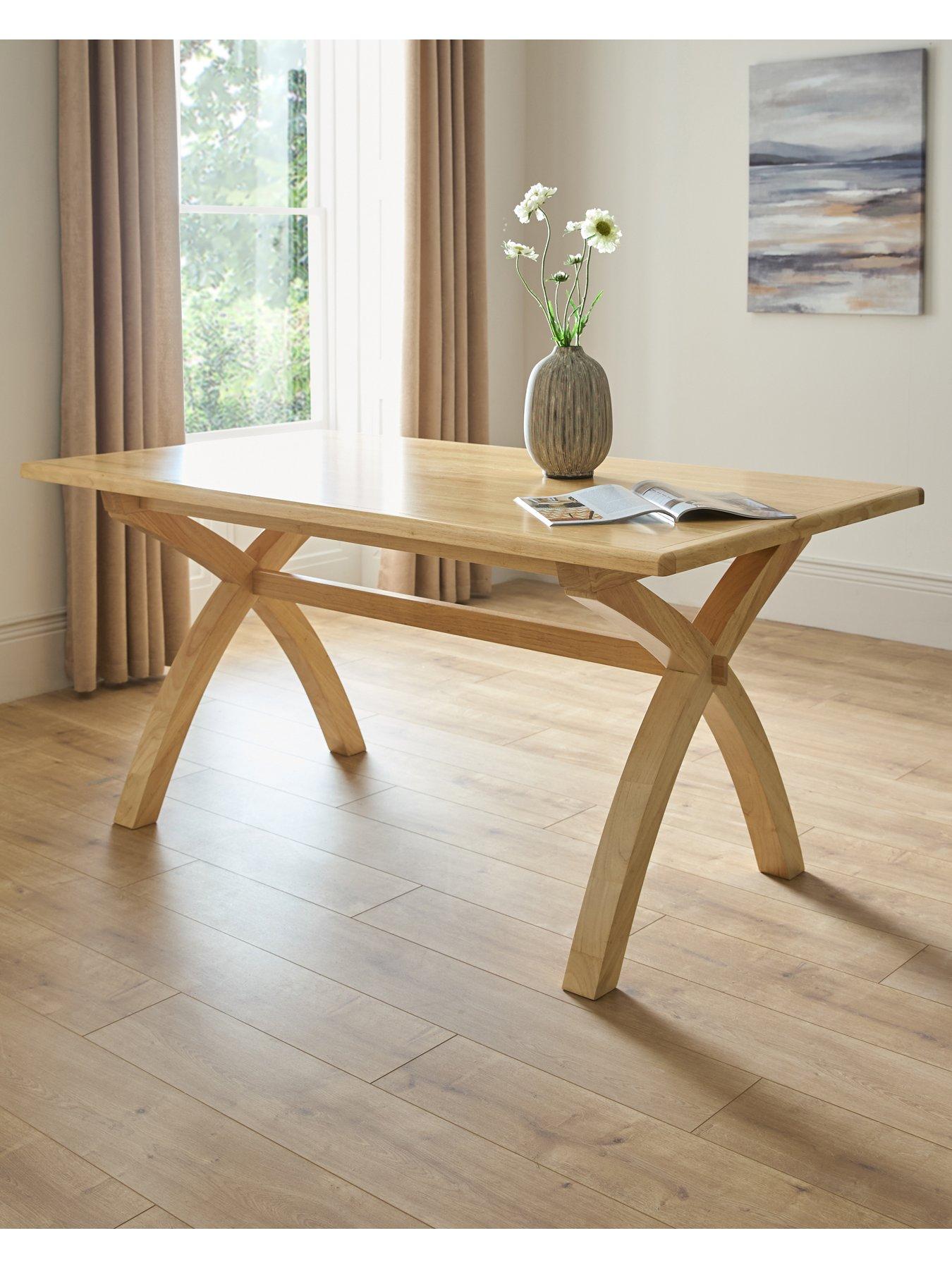Image 1 of 7 of The Very Collection Dewsbury 160cm Dining Table