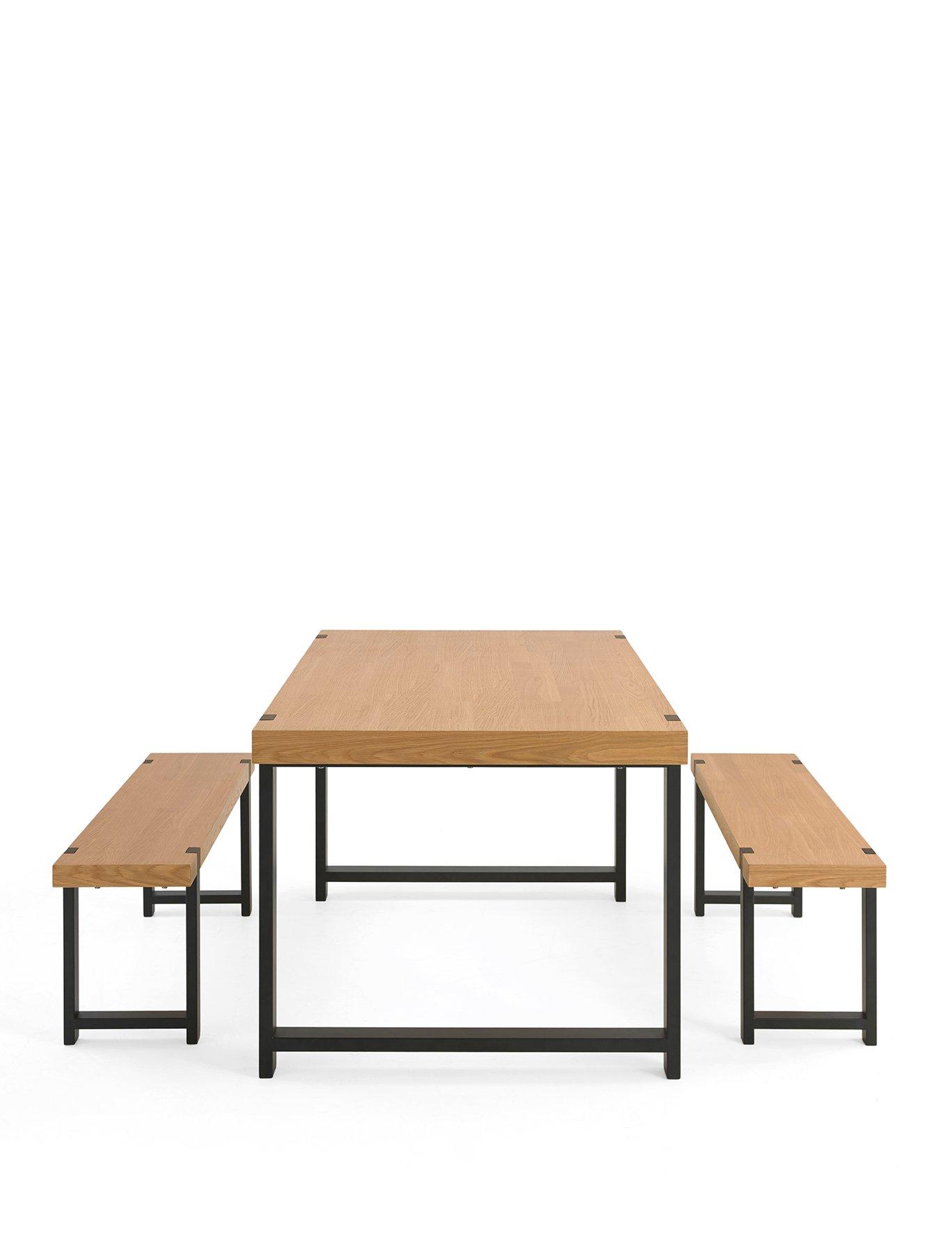 Image 2 of 7 of The Very Collection Bowden Dining Bench Set