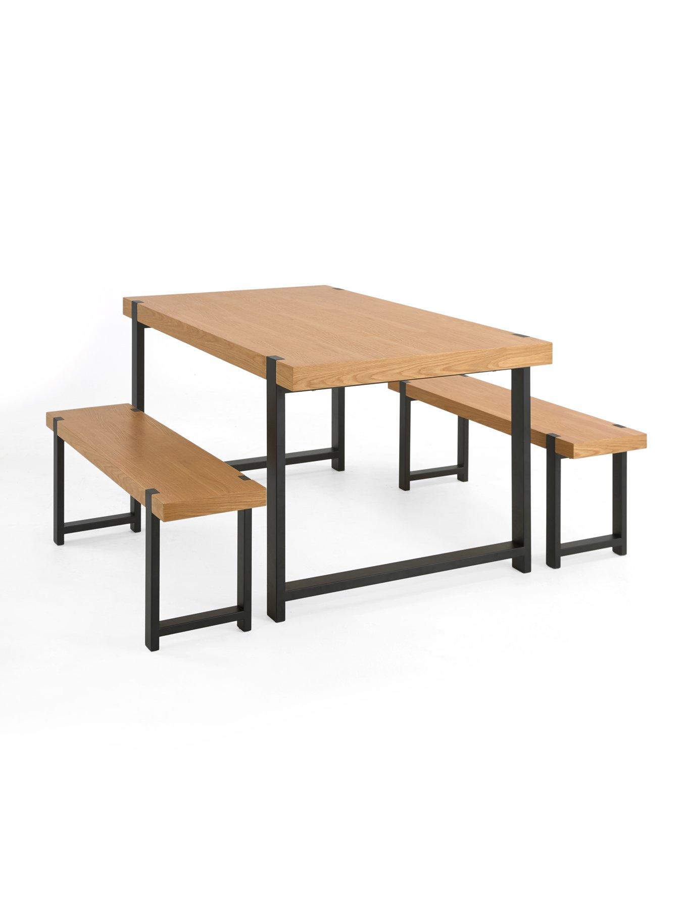Image 3 of 7 of The Very Collection Bowden Dining Bench Set