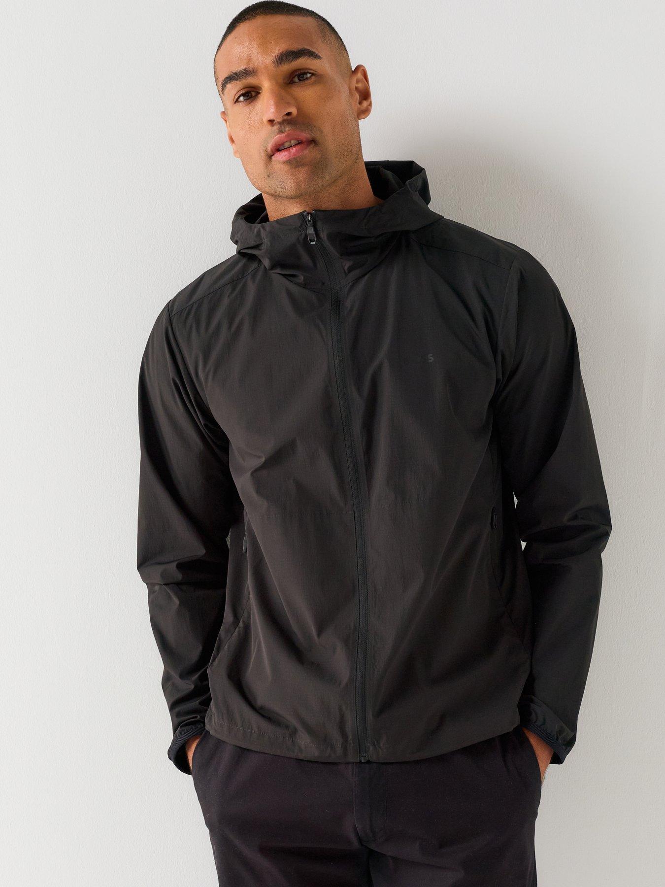 BOSS Boss Airynix Lightweight Shell Jacket - Black