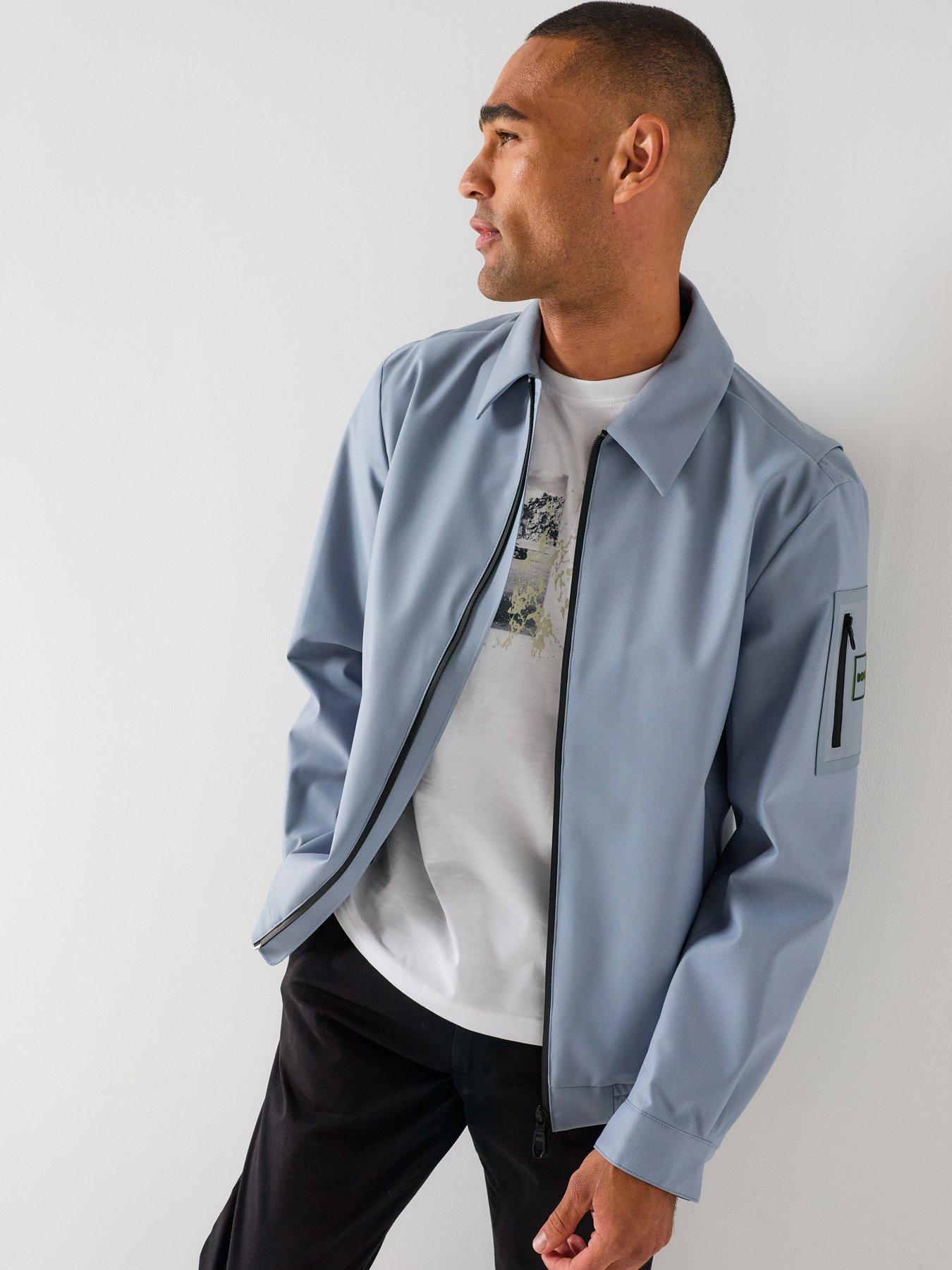 BOSS Boss Ow_union Coach Lightweight Jacket - Grey