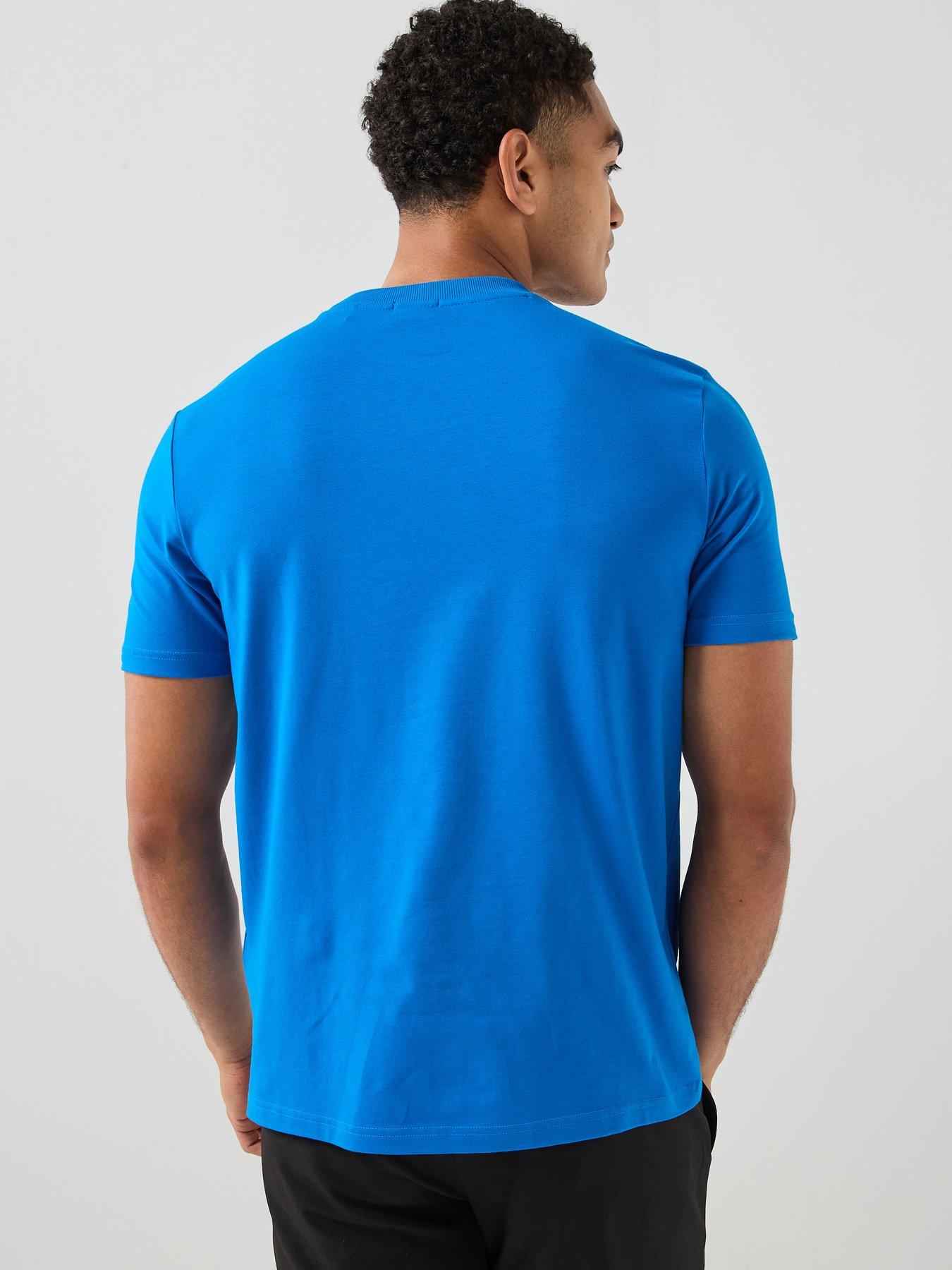 Image 2 of 6 of BOSS Tee Regular Fit T-Shirt - Bright Blue