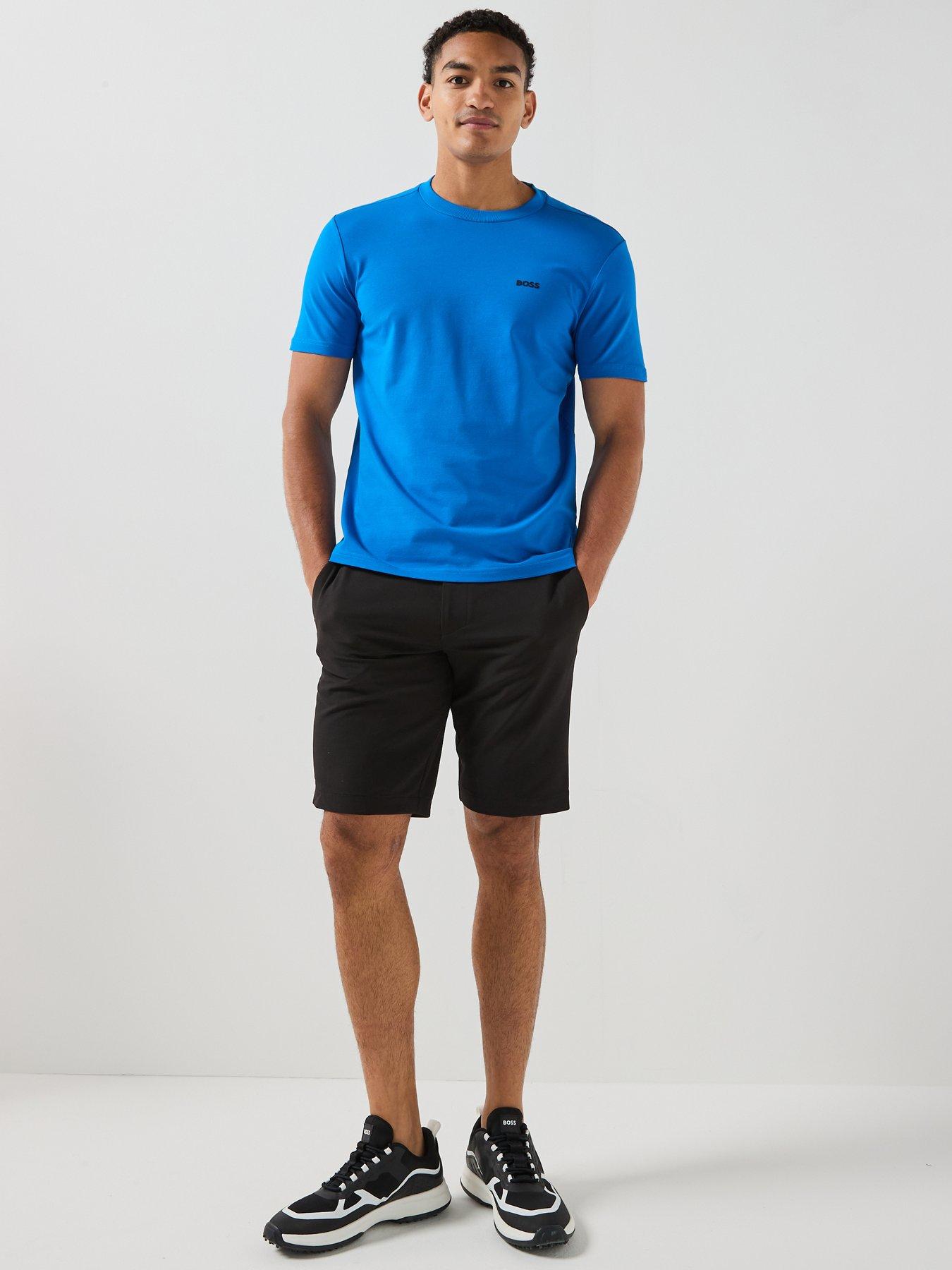 Image 3 of 6 of BOSS Tee Regular Fit T-Shirt - Bright Blue