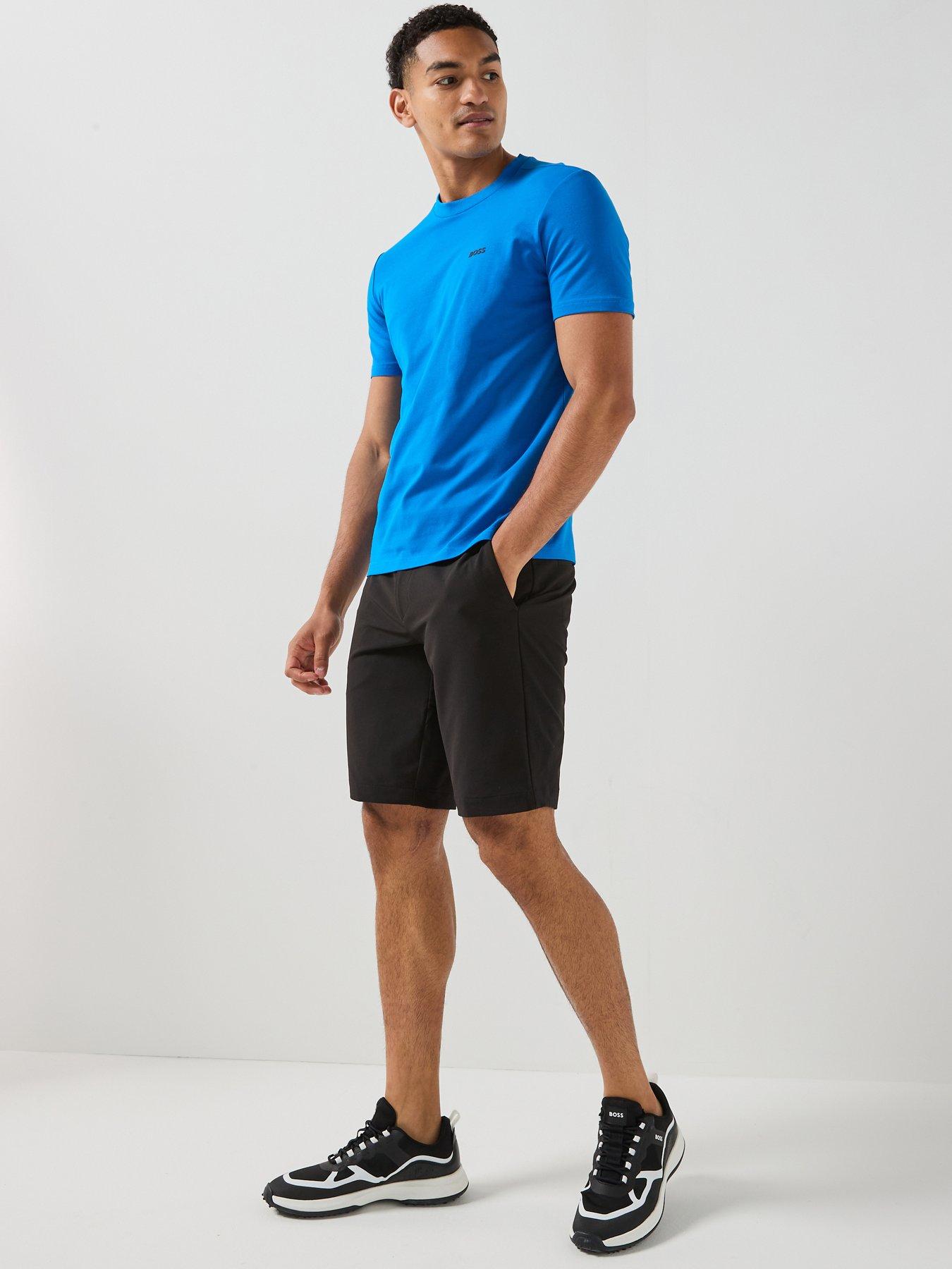Image 6 of 6 of BOSS Tee Regular Fit T-Shirt - Bright Blue