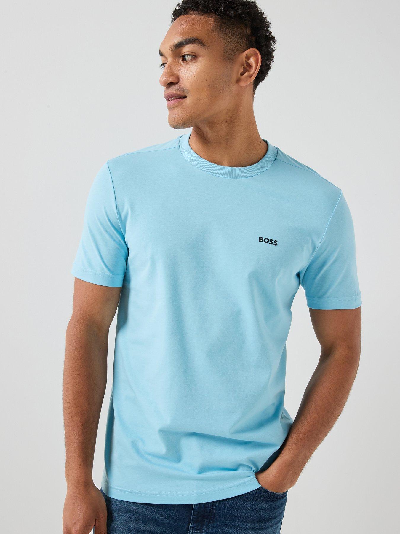 Image 1 of 4 of BOSS Regular Fit T-Shirt - Light Blue