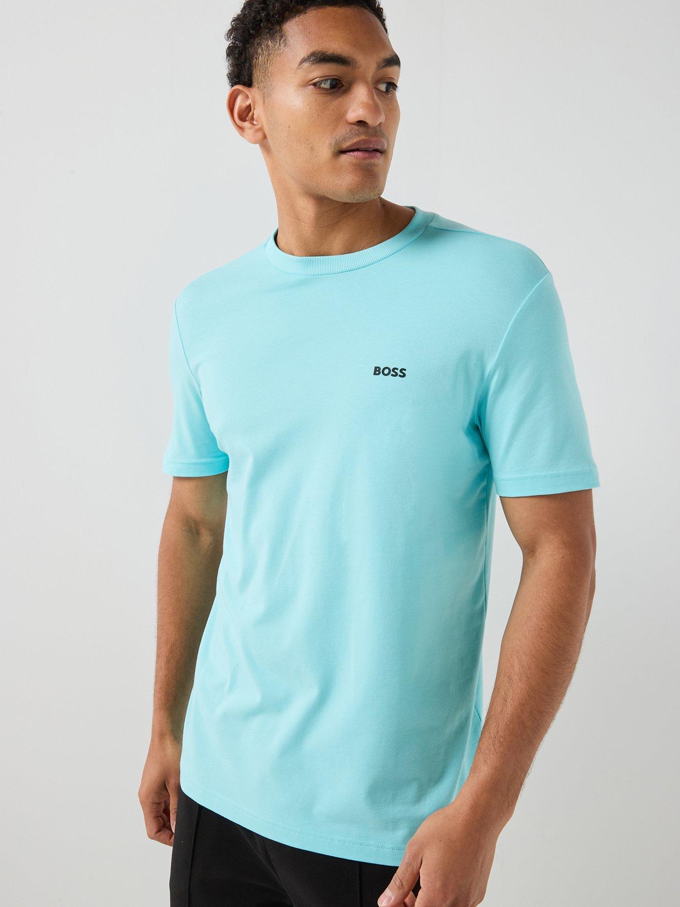BOSS Regular Fit T-Shirt - Light Blue