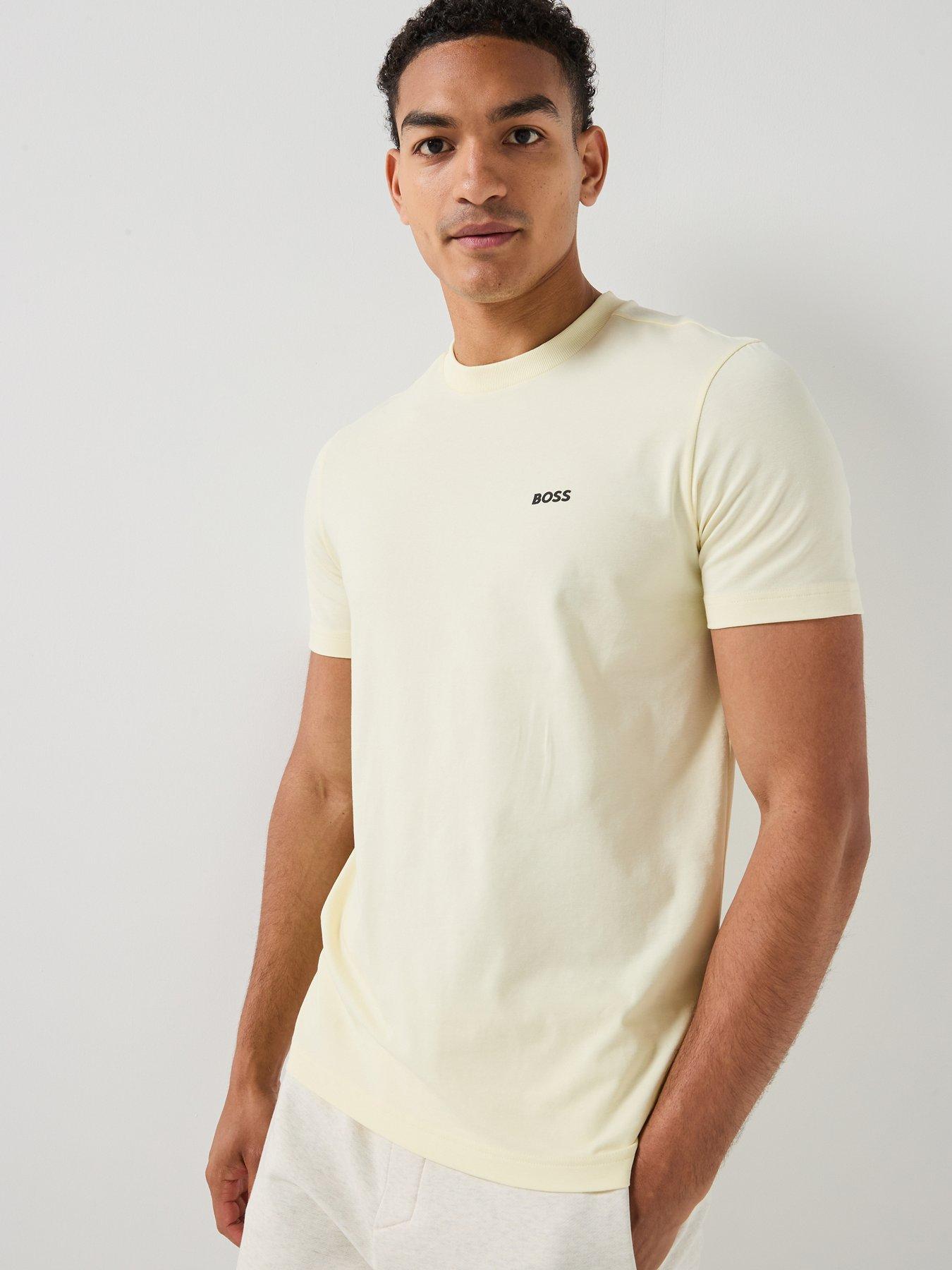 BOSS Regular Fit T-Shirt - Yellow