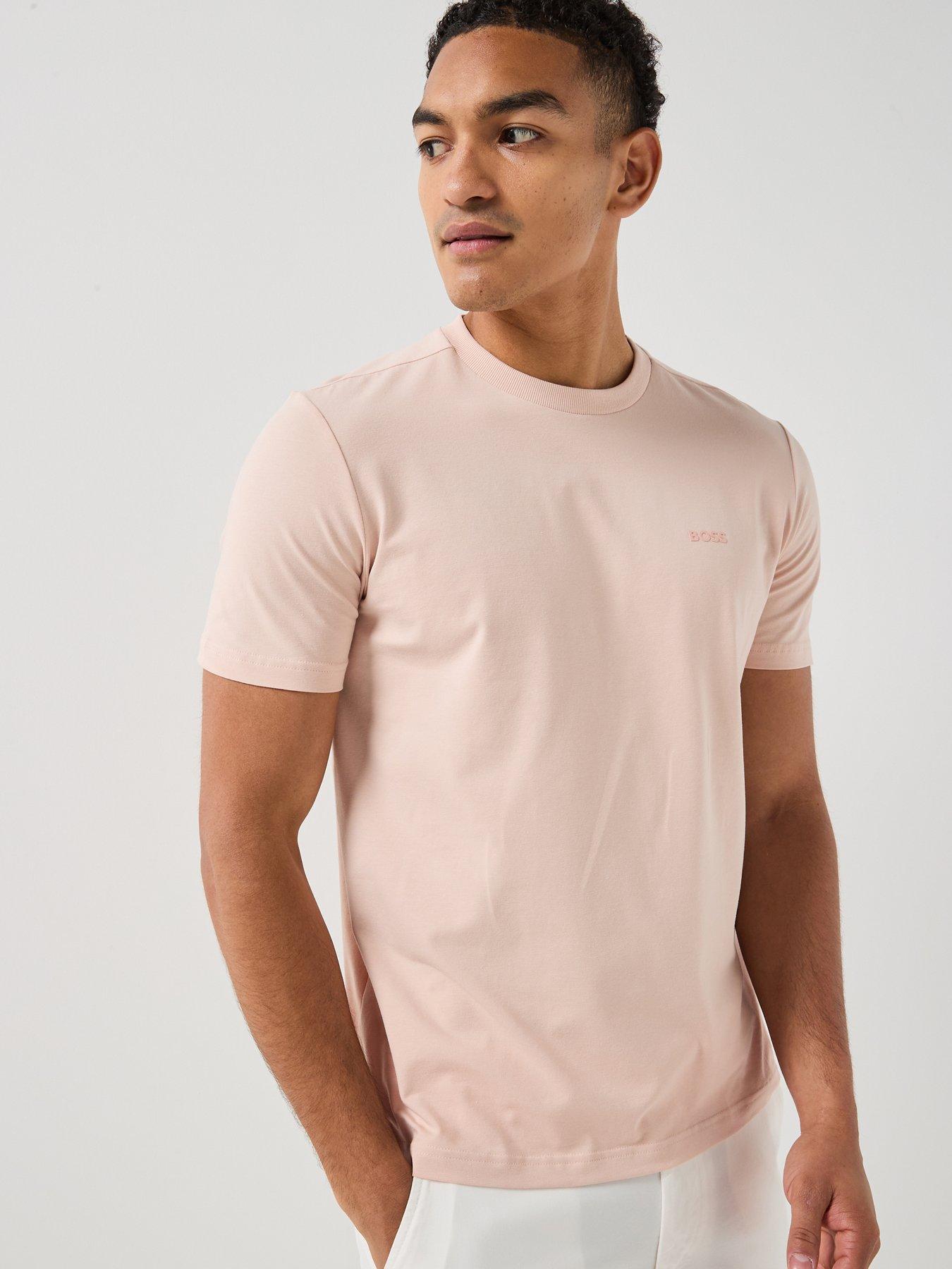 Image 1 of 5 of BOSS Regular Crew Neck Tops - Orange