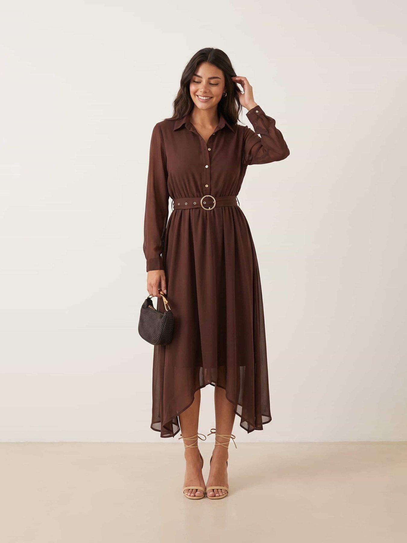 Style Cheat Hanky Hem Shirt Dress