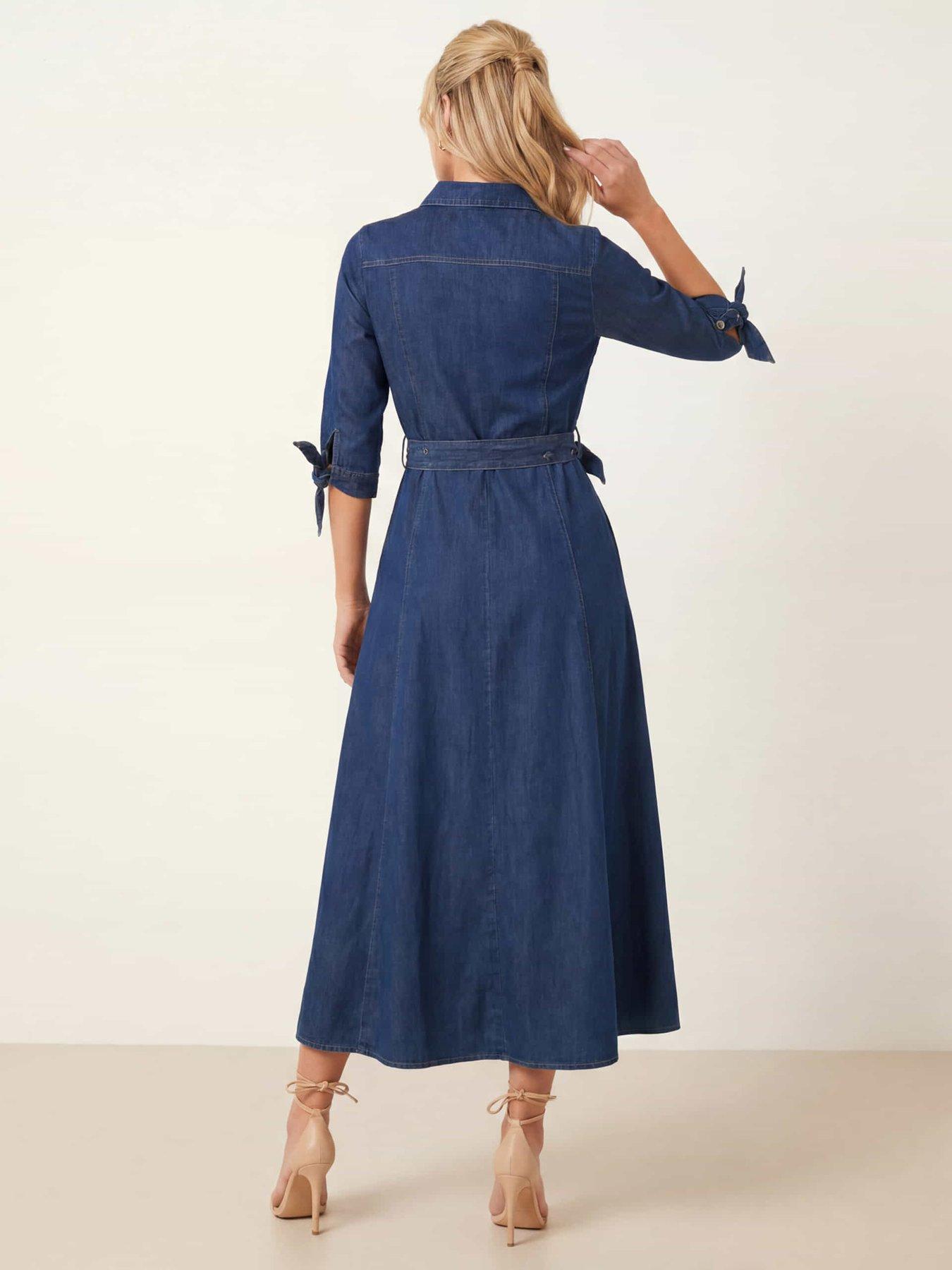 Image 2 of 4 of Style Cheat Denim Daphne Dress