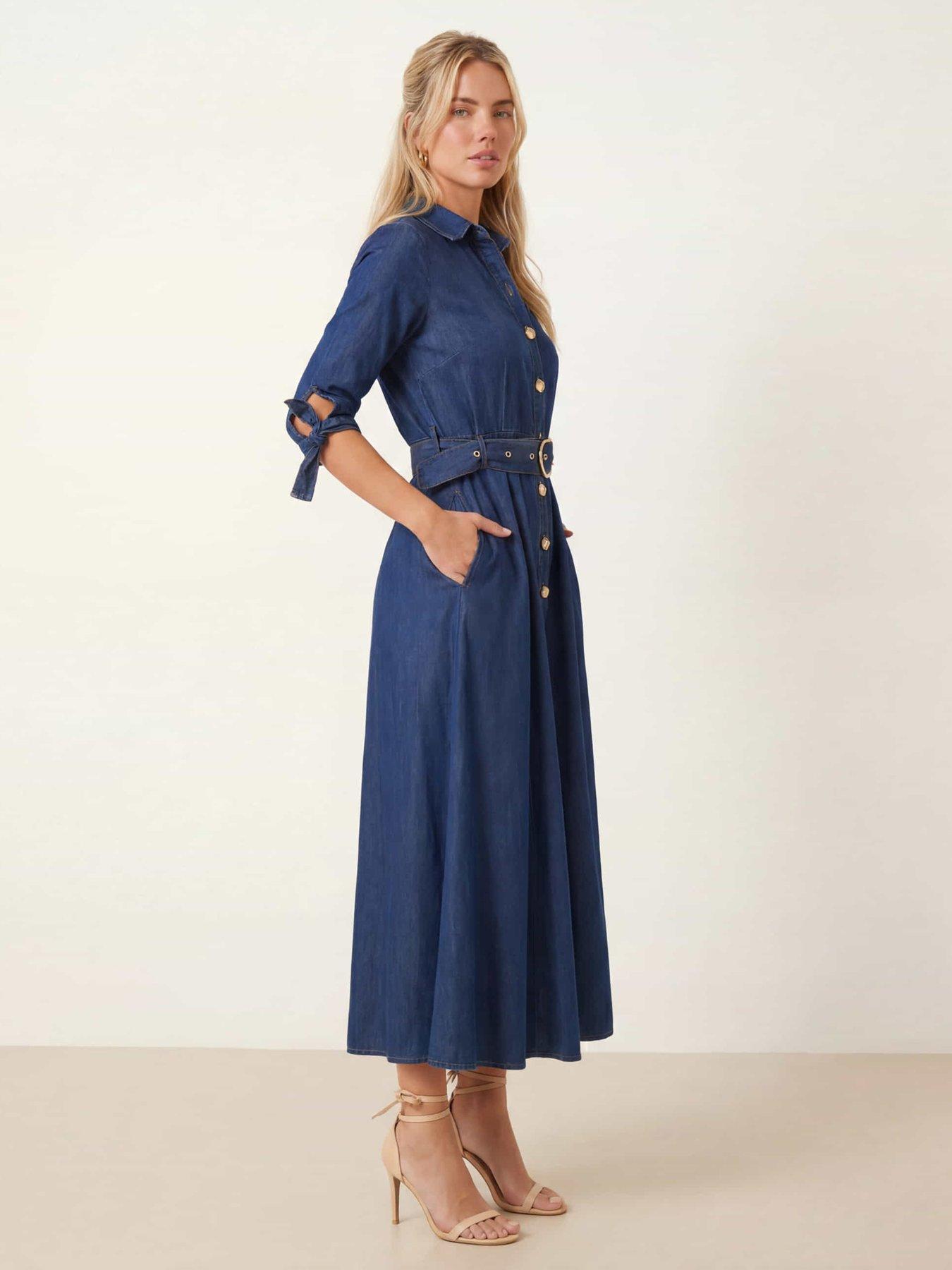 Image 3 of 4 of Style Cheat Denim Daphne Dress