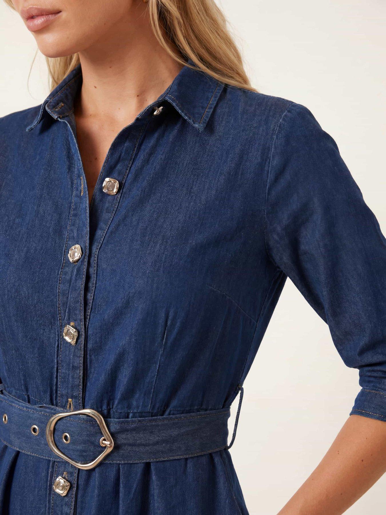 Image 4 of 4 of Style Cheat Denim Daphne Dress