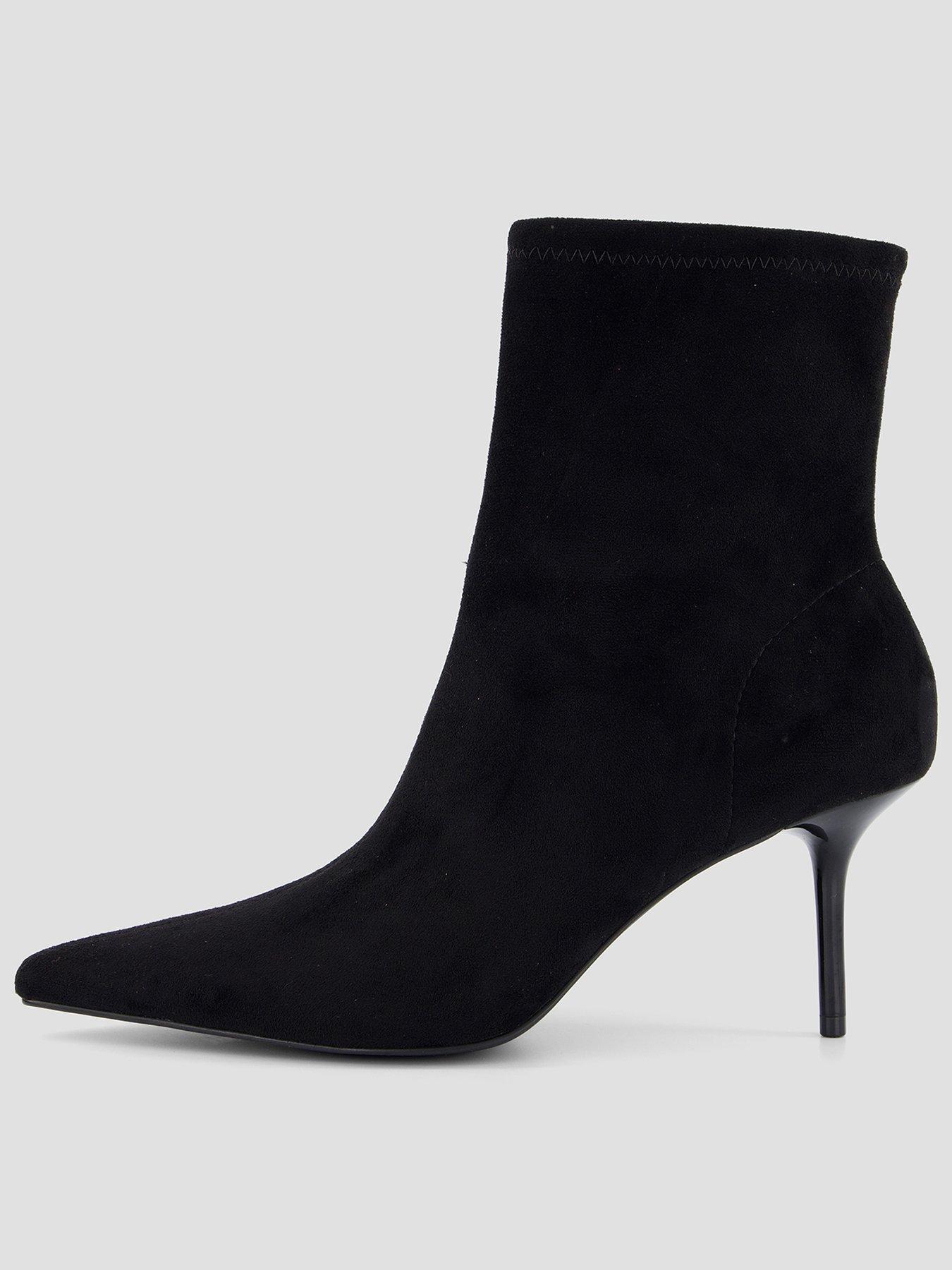 Image 1 of 7 of The Very Collection Pointed Ankle Boot With Heel
