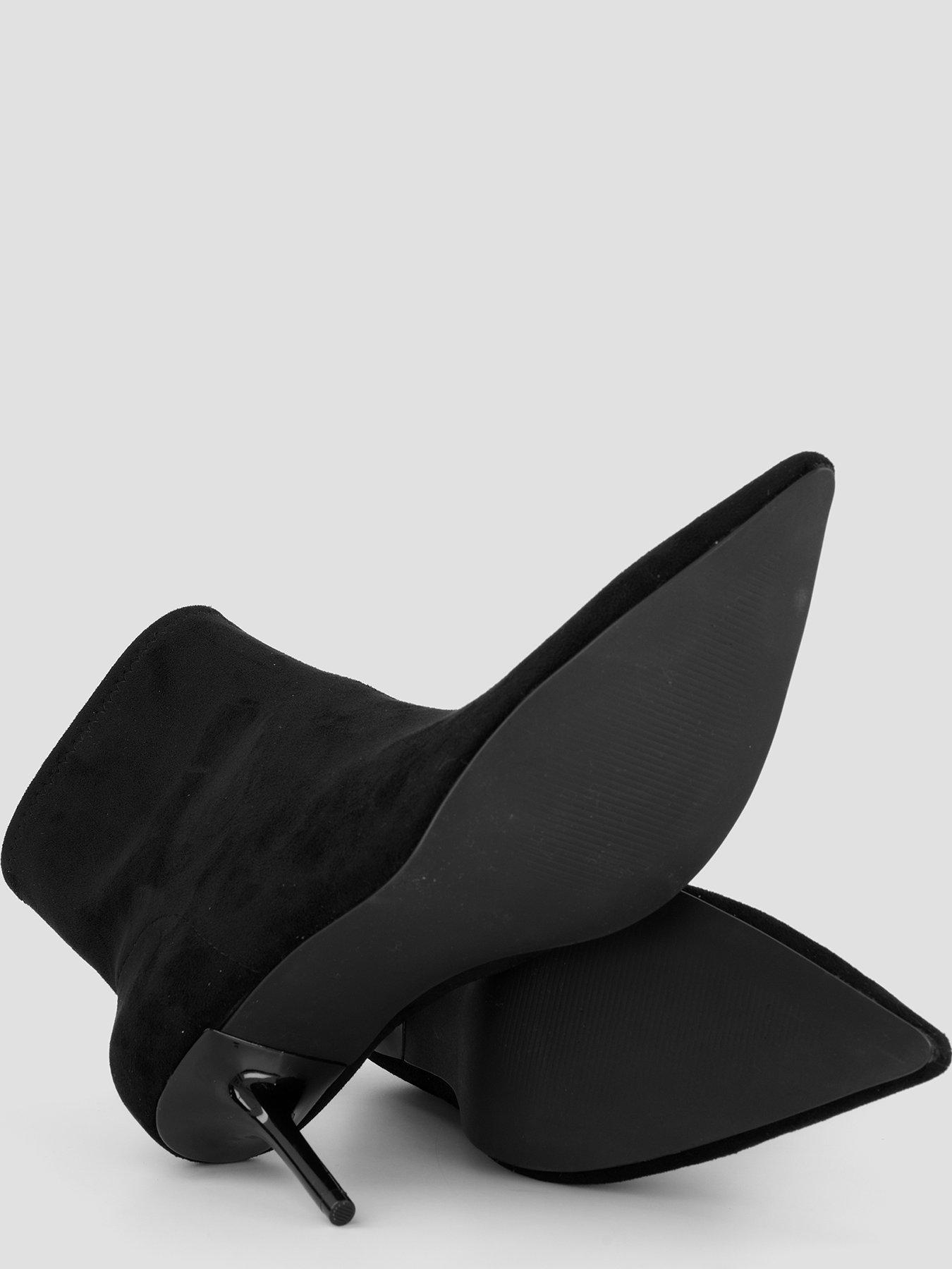 Image 4 of 7 of The Very Collection Pointed Ankle Boot With Heel