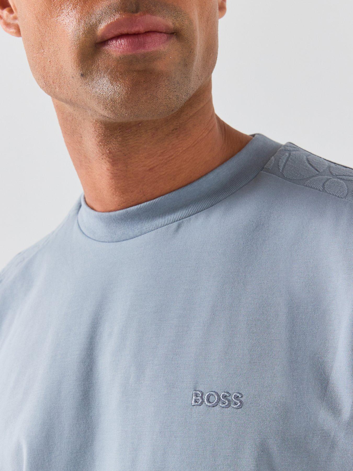 Image 5 of 5 of BOSS Tape Tennis Ball Tape T-Shirt - Grey