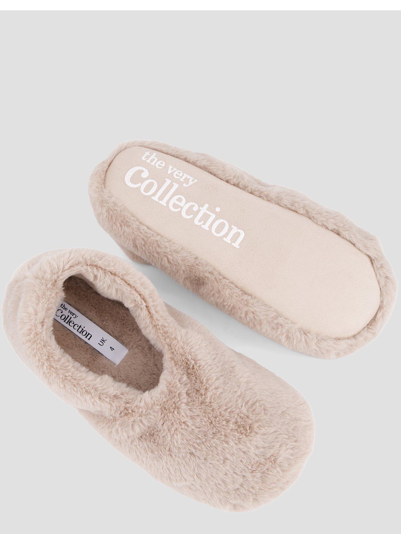 Image 3 of 6 of The Very Collection Slipper Socks - Mink