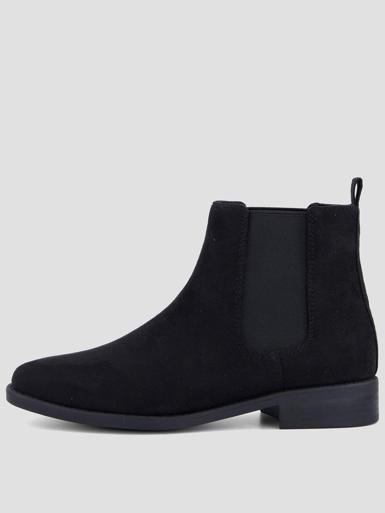 Image 1 of 8 of The Very Collection Chelsea Ankle Boot - Black