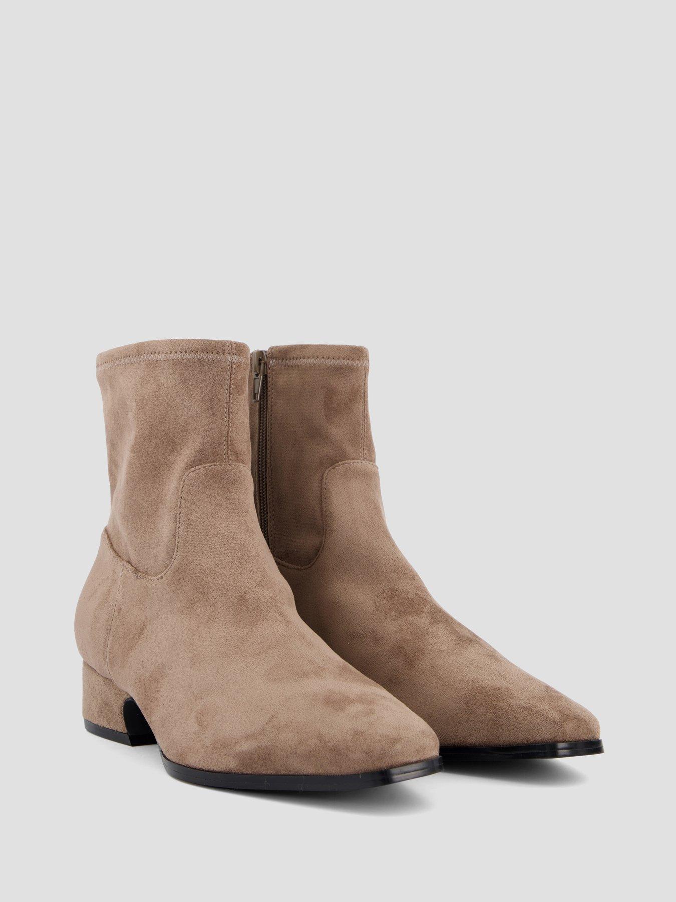 Image 6 of 7 of The Very Collection Wide Fit Chisel Toe Sock Ankle Boot