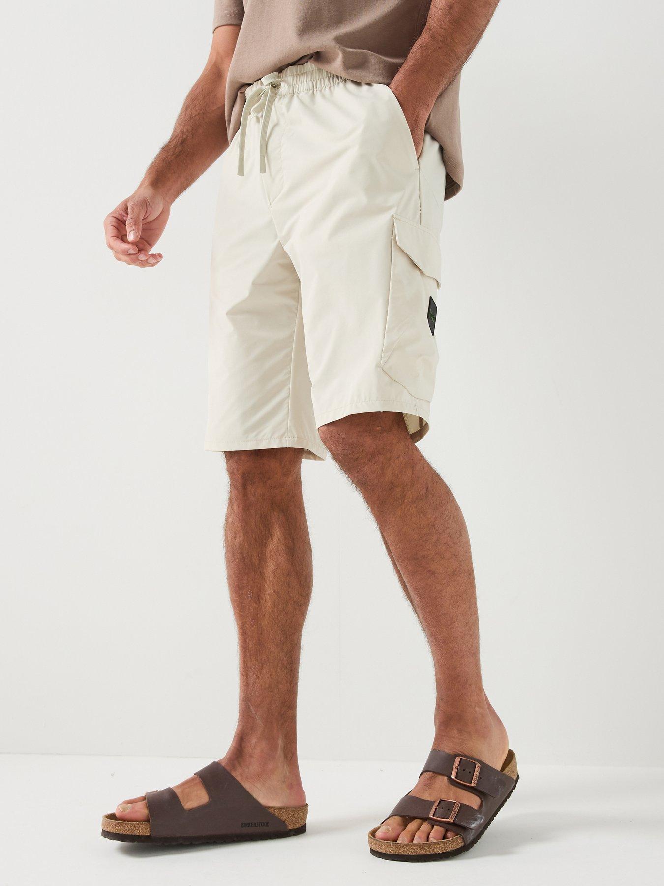 BOSS Urbanex Cargo Shorts - Light Beige