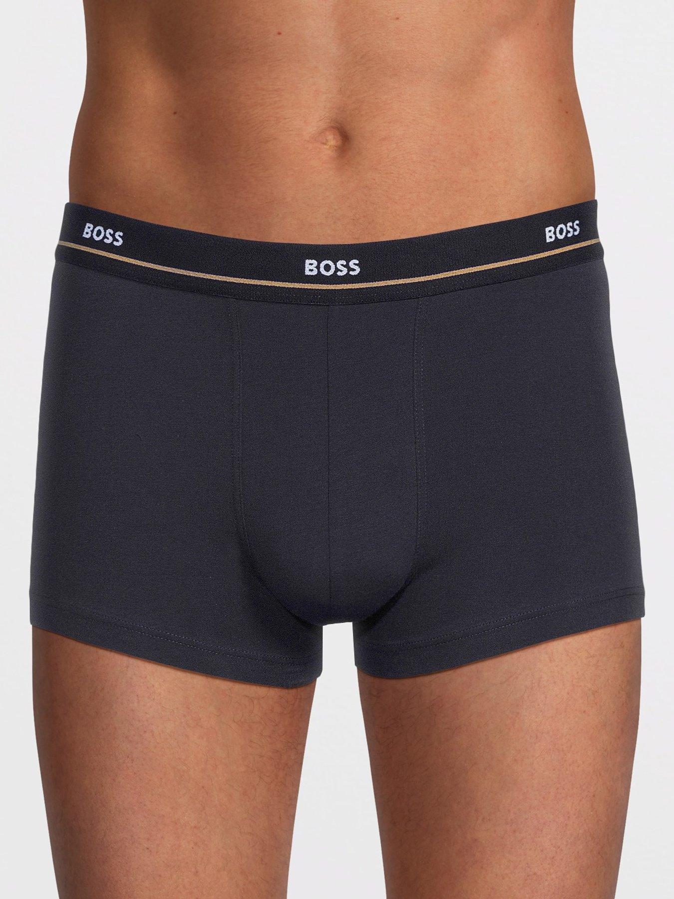 Image 2 of 3 of BOSS 5 Pack Essential Waistband Trunks - Assorted