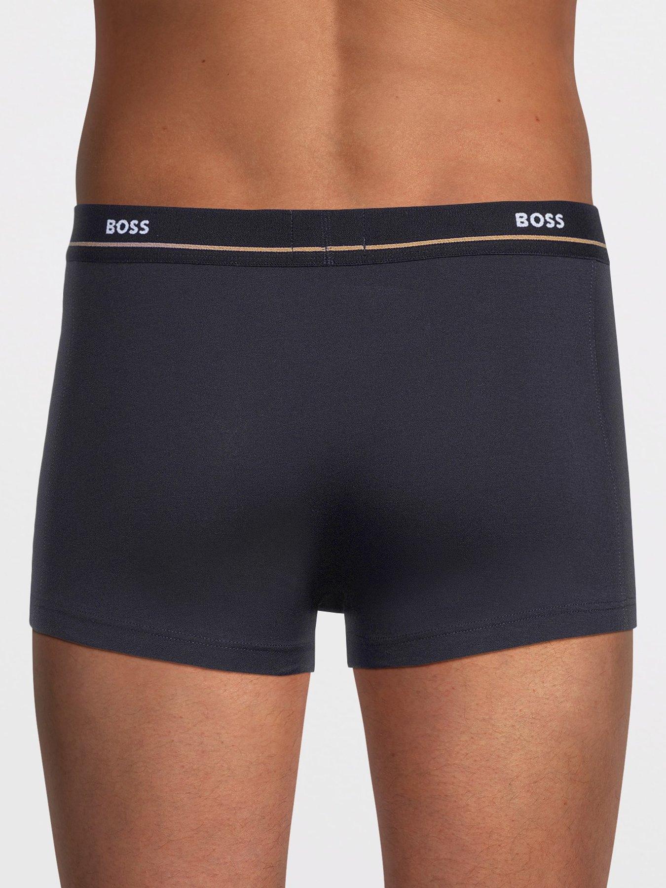 Image 3 of 3 of BOSS 5 Pack Essential Waistband Trunks - Assorted