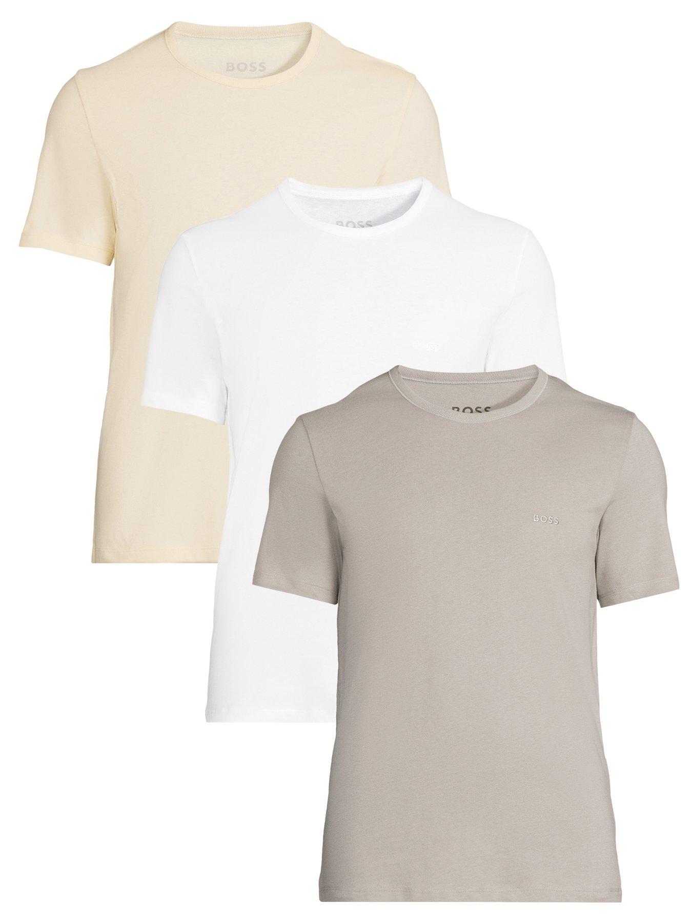 BOSS Bodywear 3 Pack Classic Crew T-Shirt - Assorted