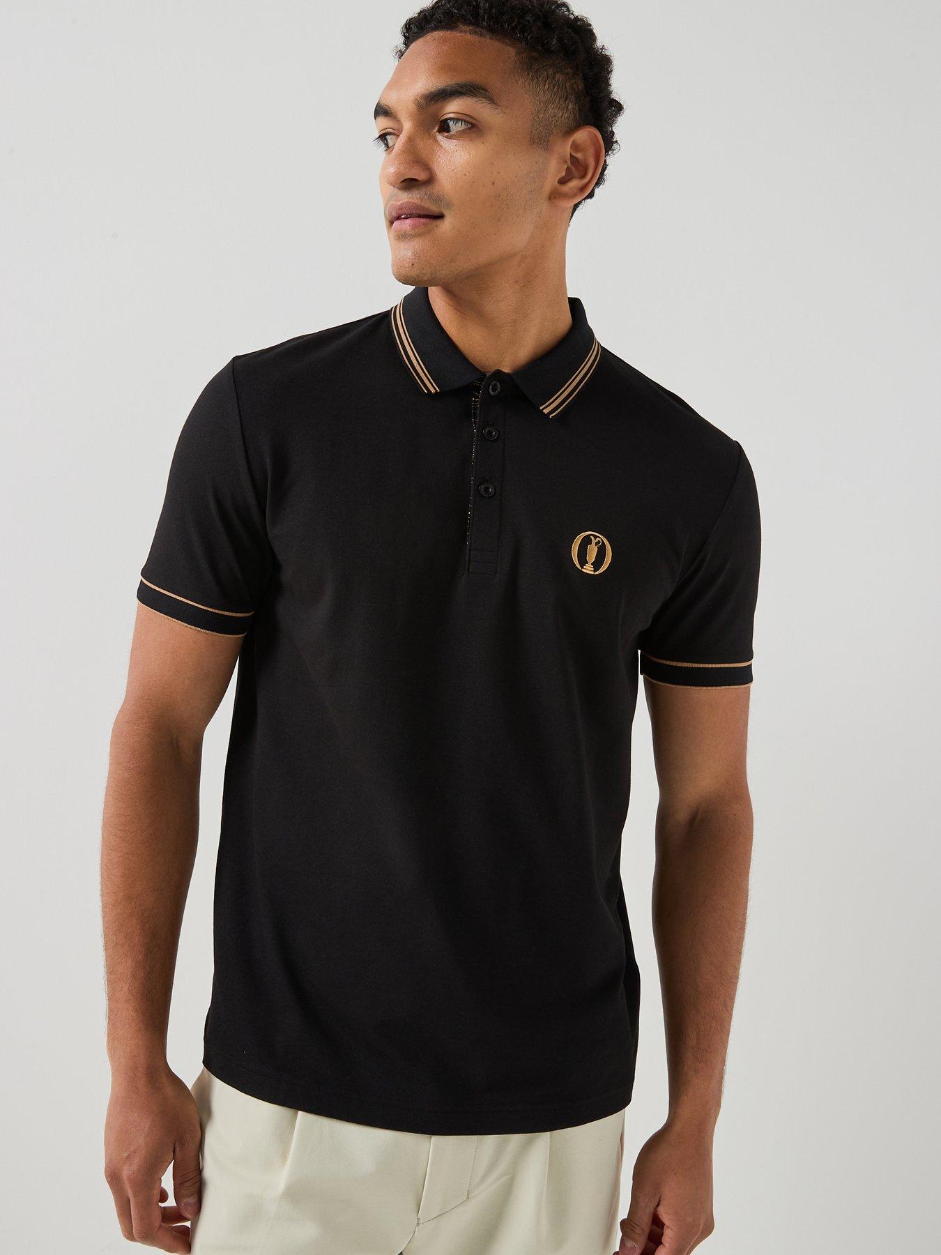 BOSS Paddy The Open26 Regular Fit Polo Shirt - Black