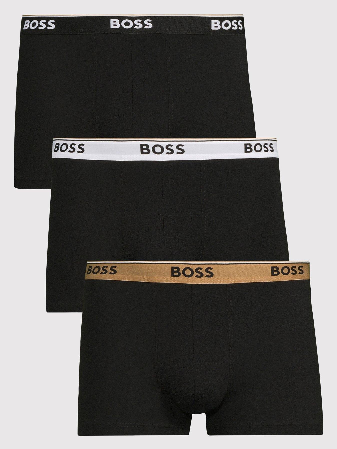 BOSS 3 Pack Power Trunks - Black