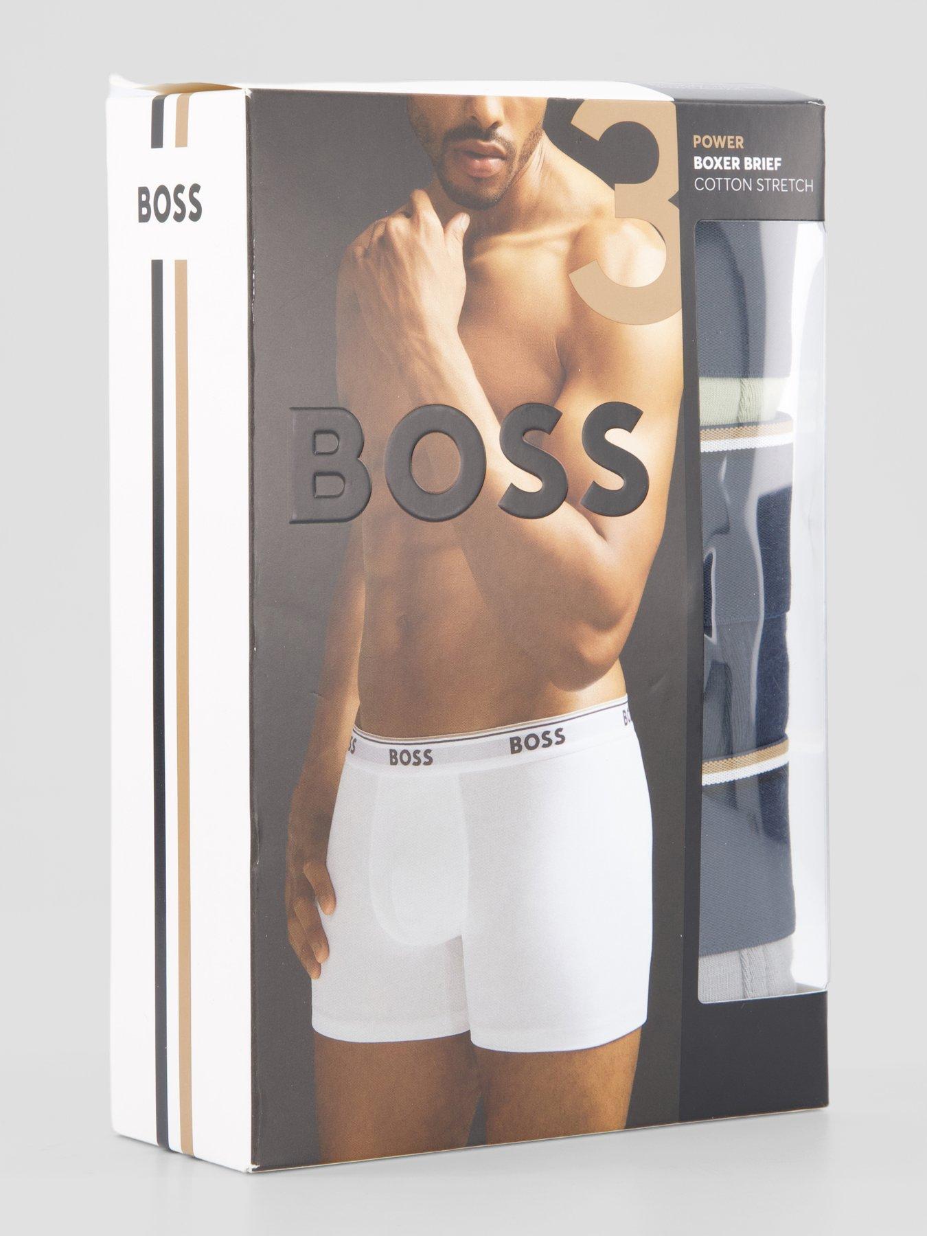 Image 4 of 4 of BOSS 3 Pack Power Boxer Briefs - Assorted