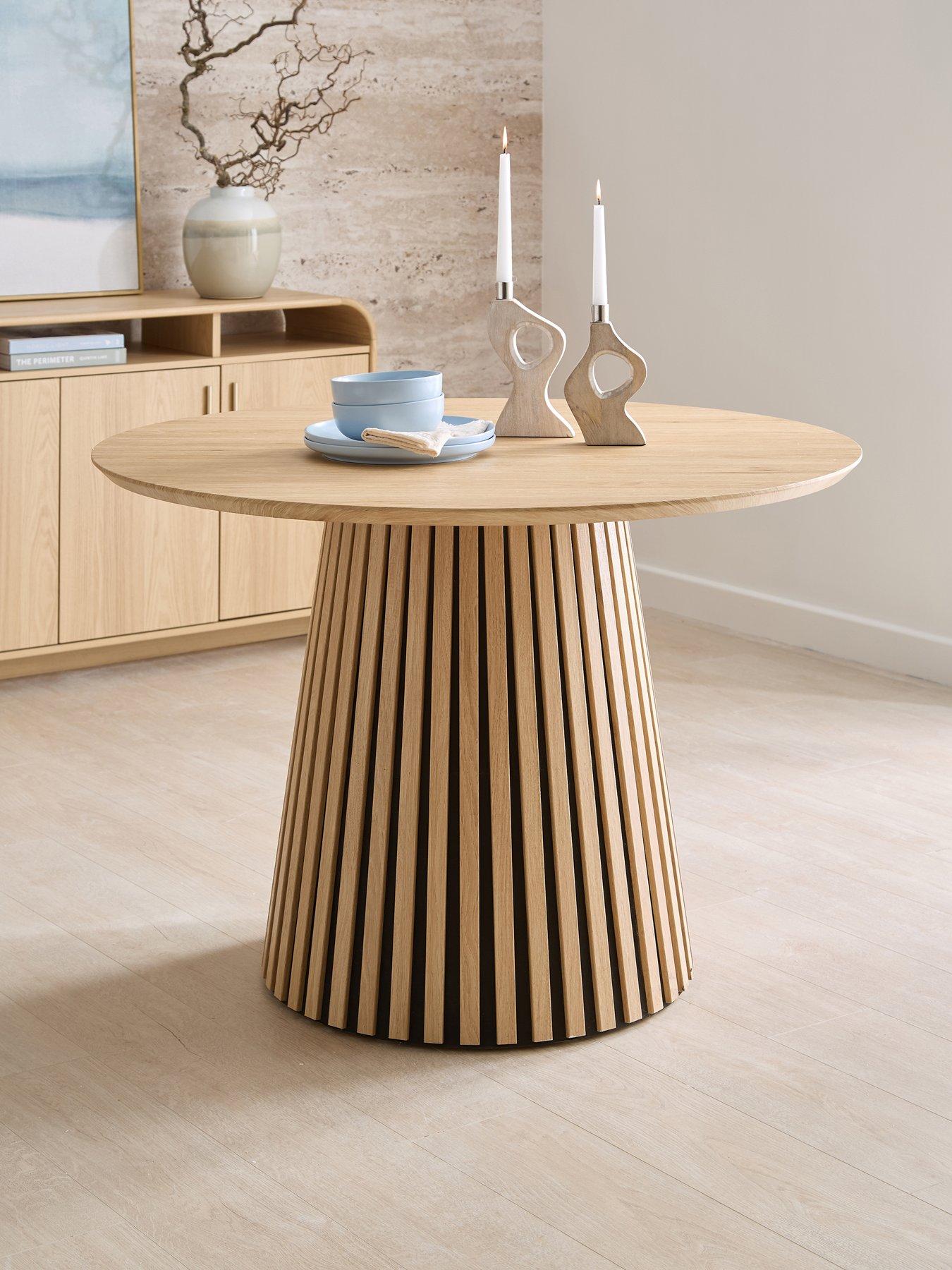 The Very Collection Harlow 110cm Round Dining Table - FSC® Certified