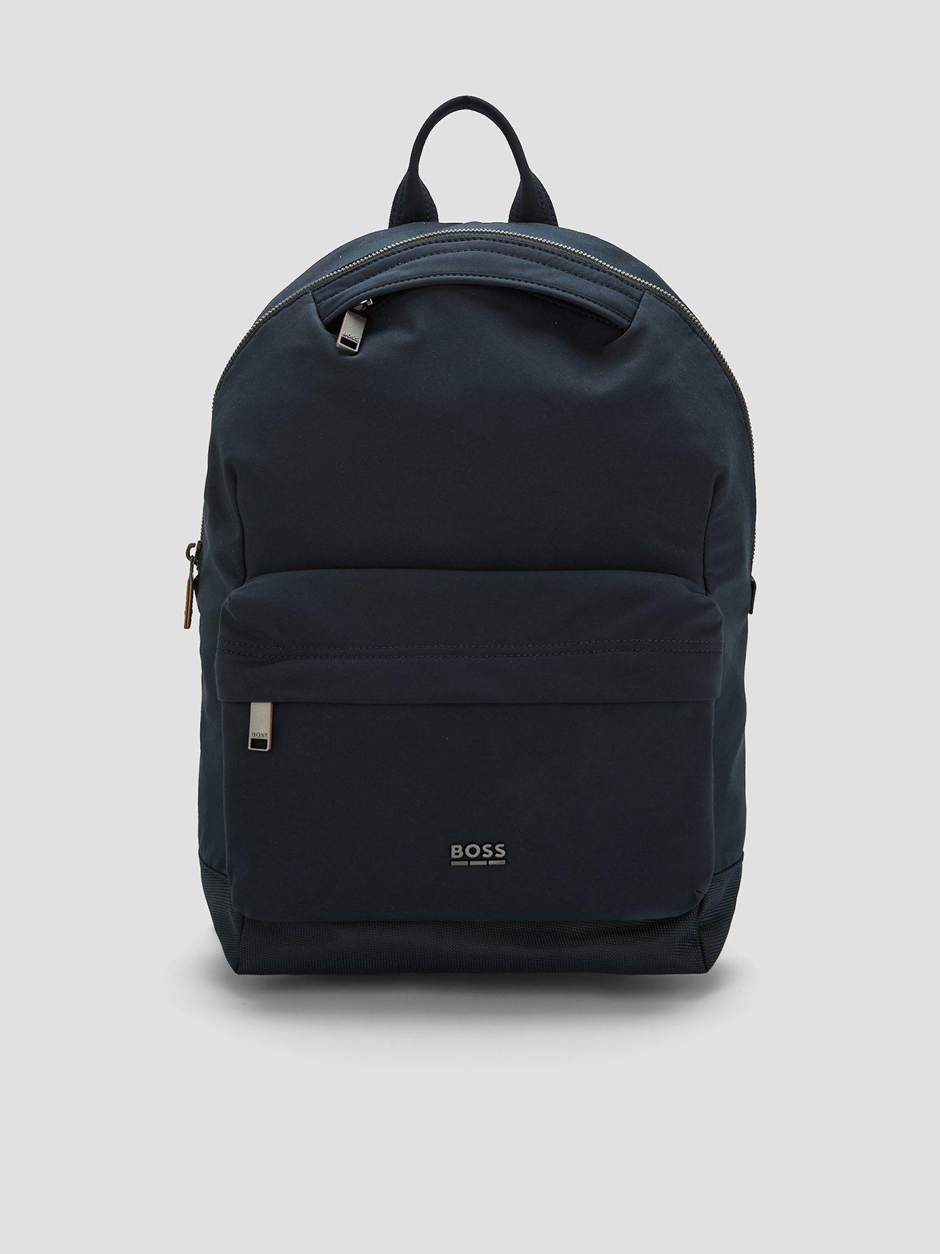 BOSS Eryk Nylon Backpack - Navy