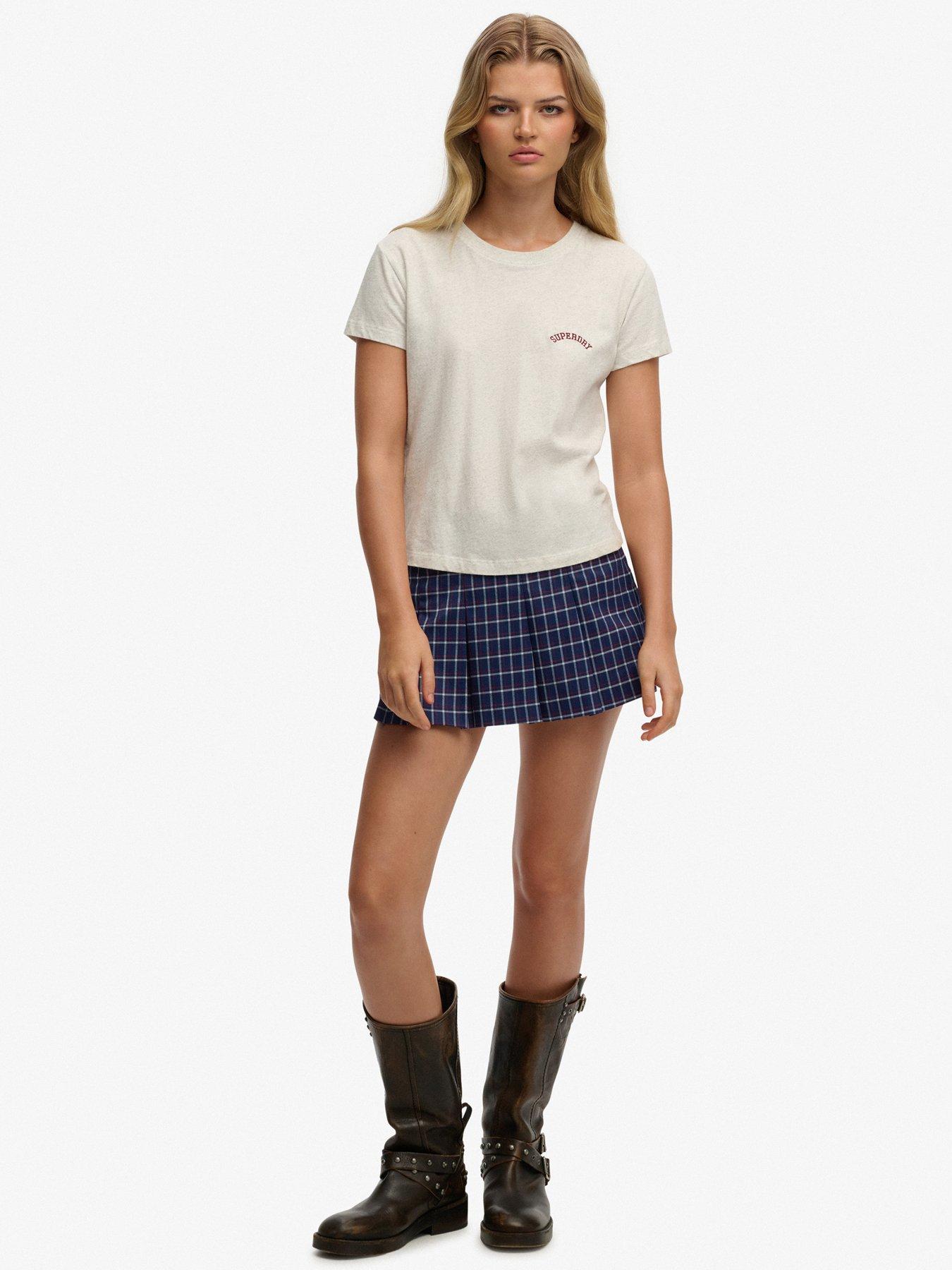 Image 3 of 7 of Superdry Mini Pleated Skort