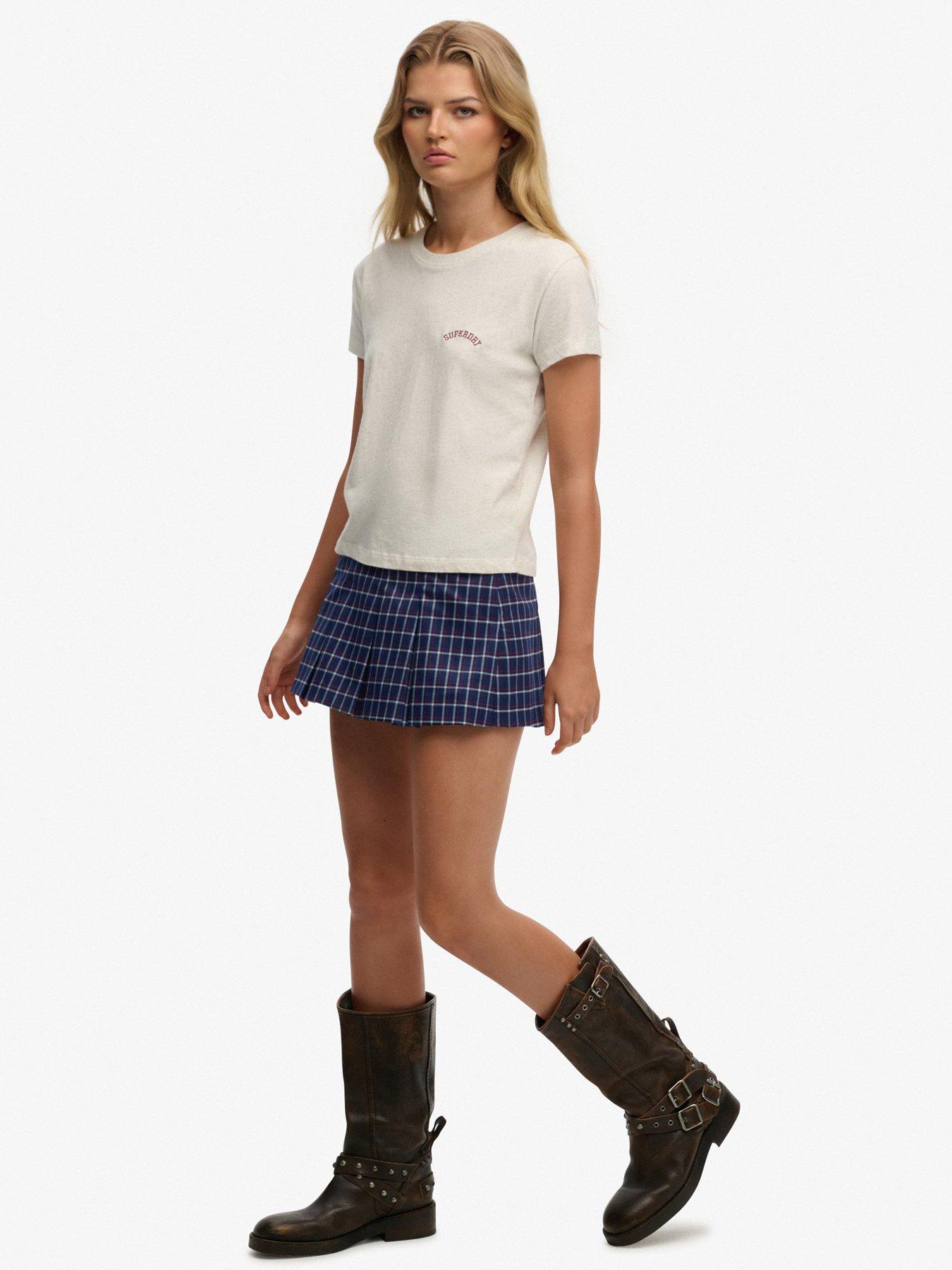 Image 4 of 7 of Superdry Mini Pleated Skort