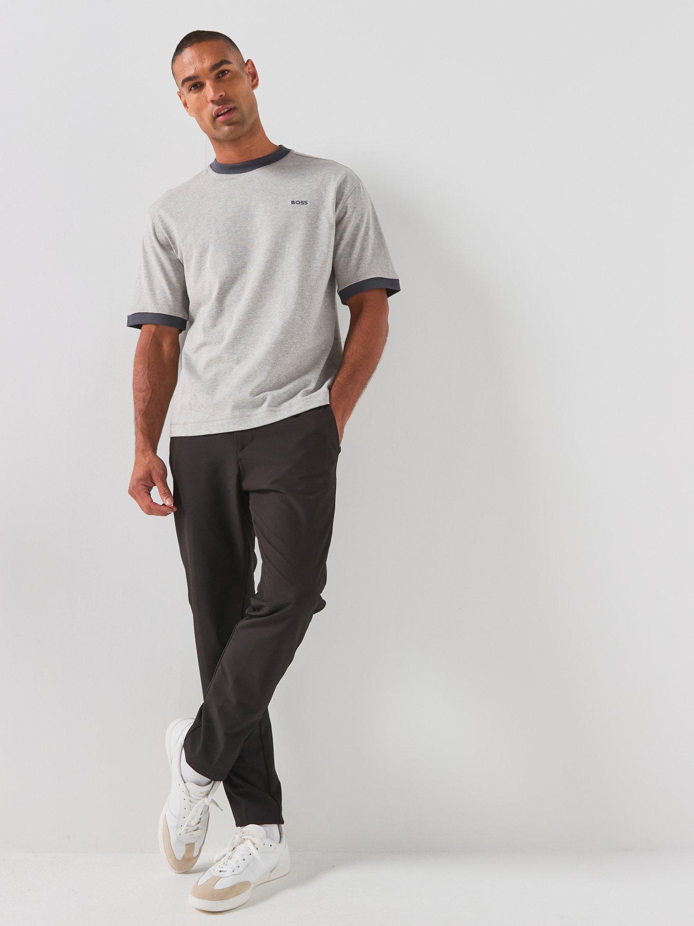 Image 3 of 6 of BOSS Relaxed Fit T-Shirt - Grey