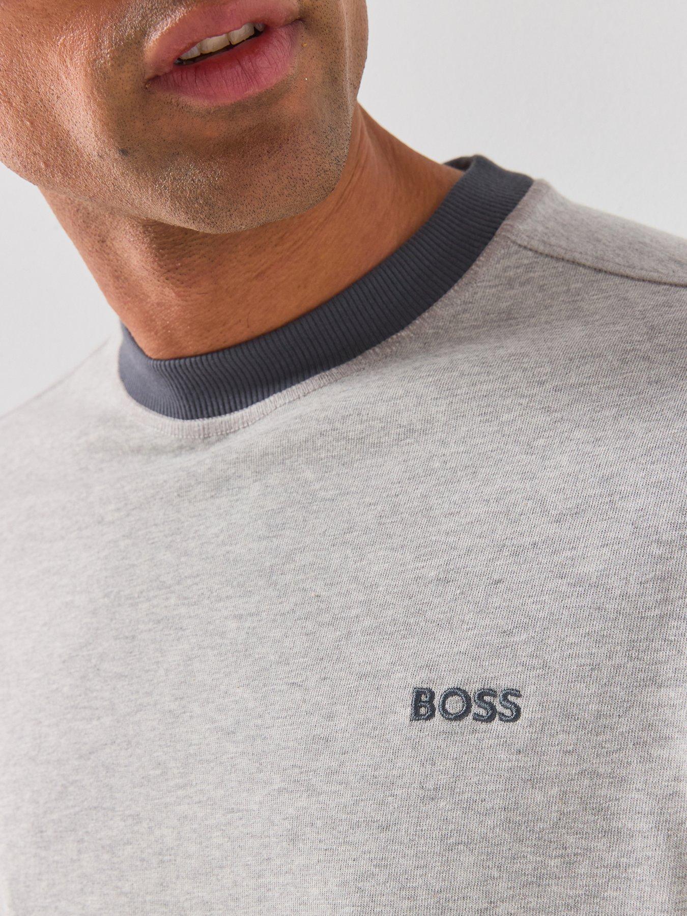Image 5 of 6 of BOSS Relaxed Fit T-Shirt - Grey