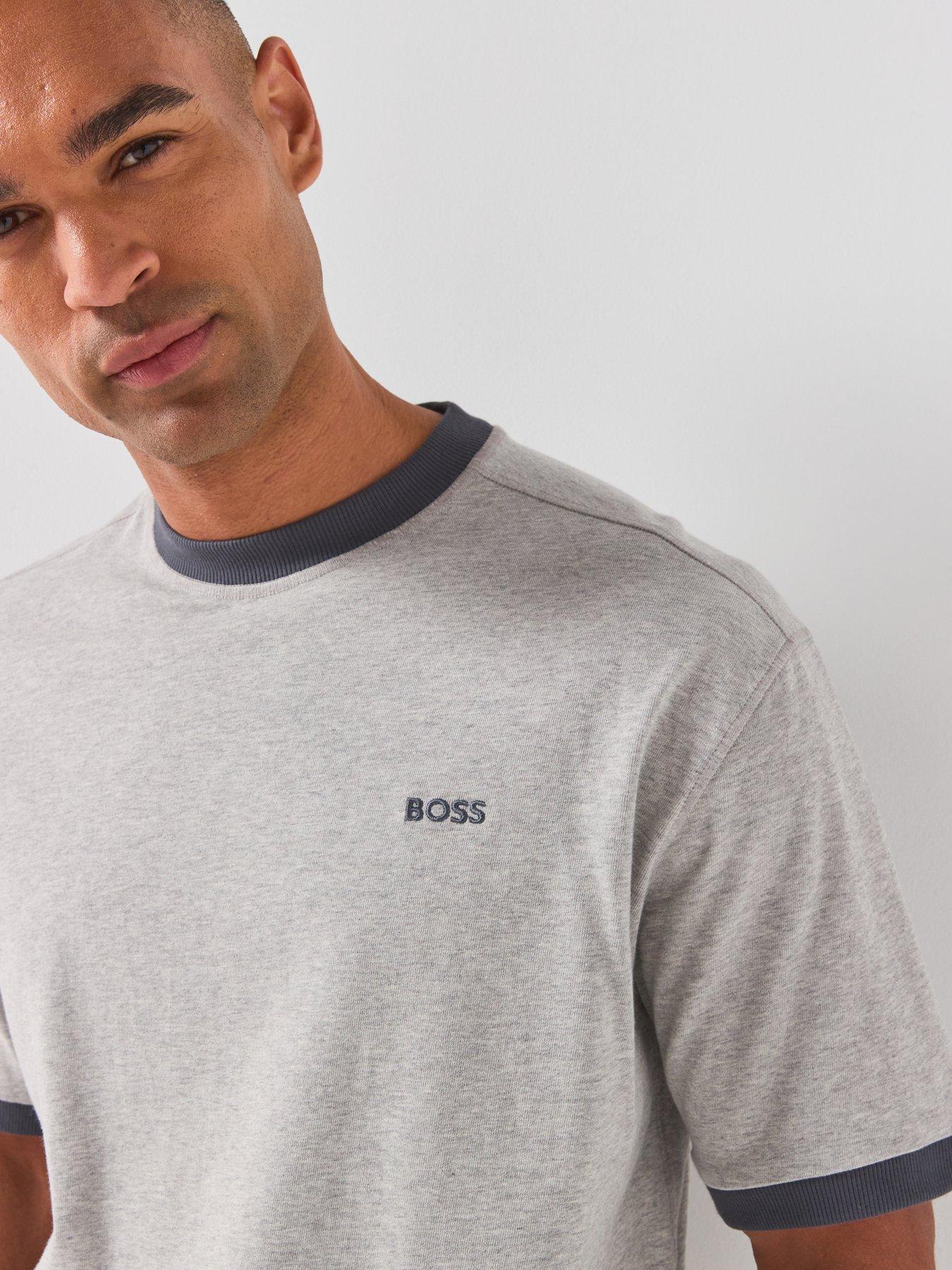 Image 6 of 6 of BOSS Relaxed Fit T-Shirt - Grey
