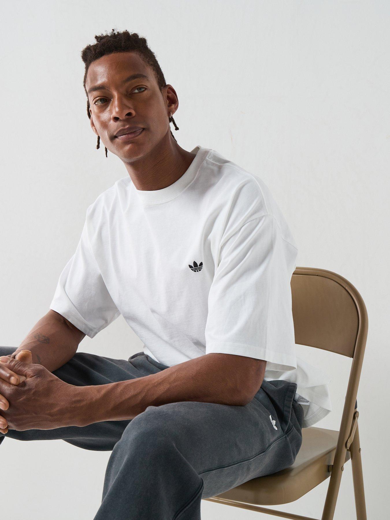 adidas Originals Mens Essentials Oversized Tee - White