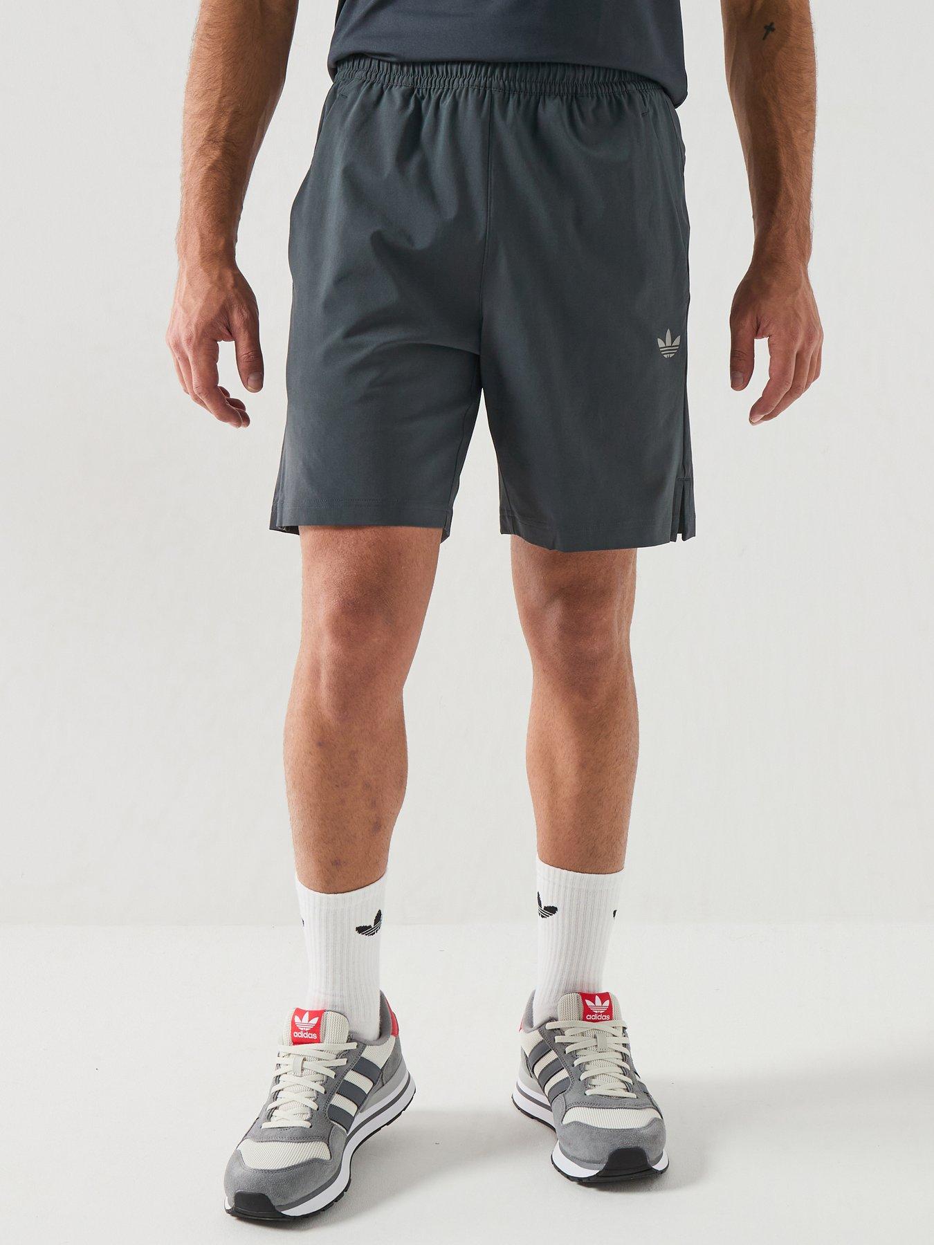 adidas Originals Mens Tech Essentials Woven Short - Grey