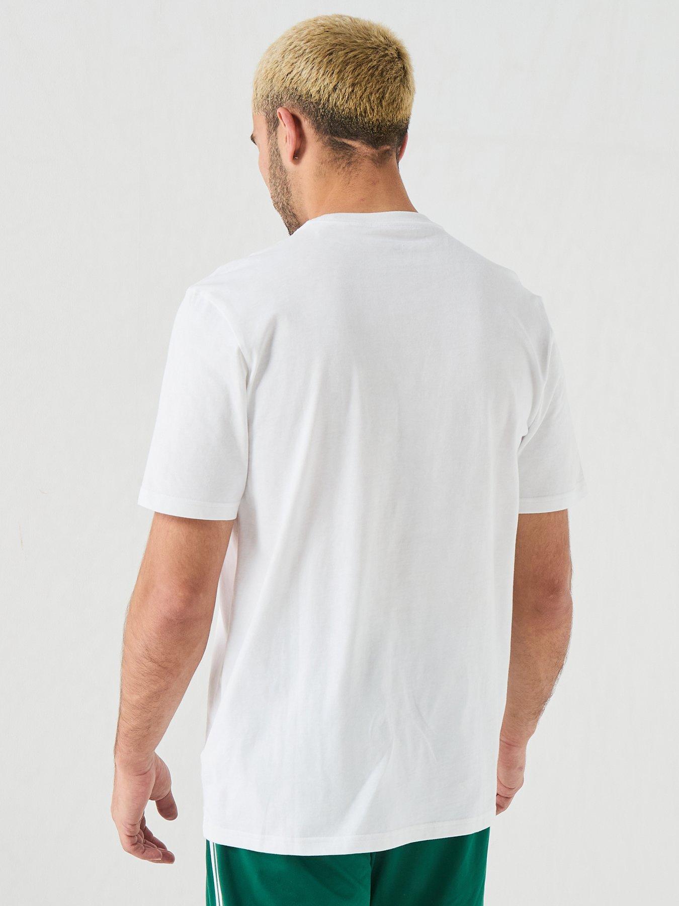 Image 2 of 6 of adidas Originals Mens Essentials Regular Tee - White