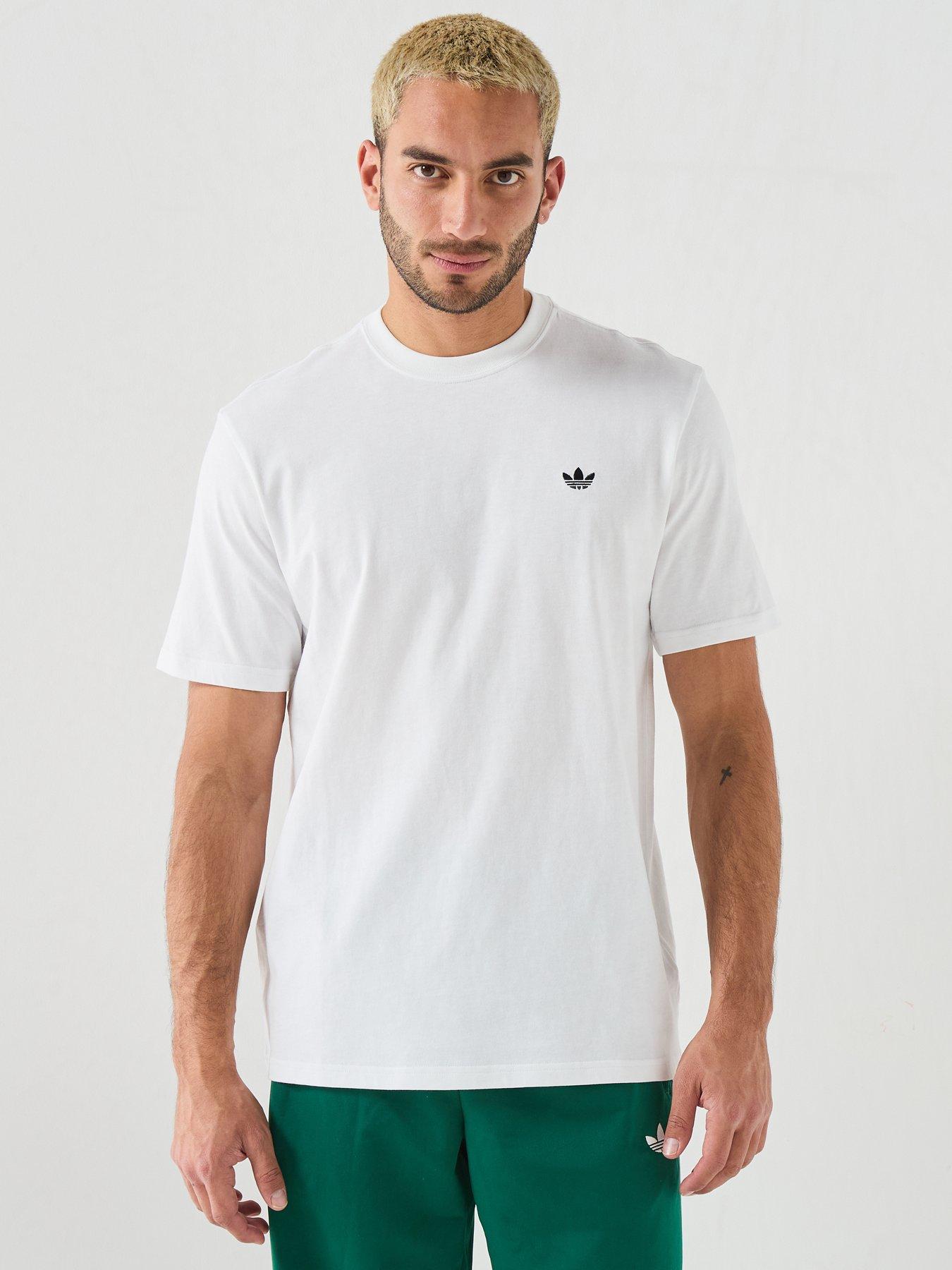 Image 5 of 6 of adidas Originals Mens Essentials Regular Tee - White